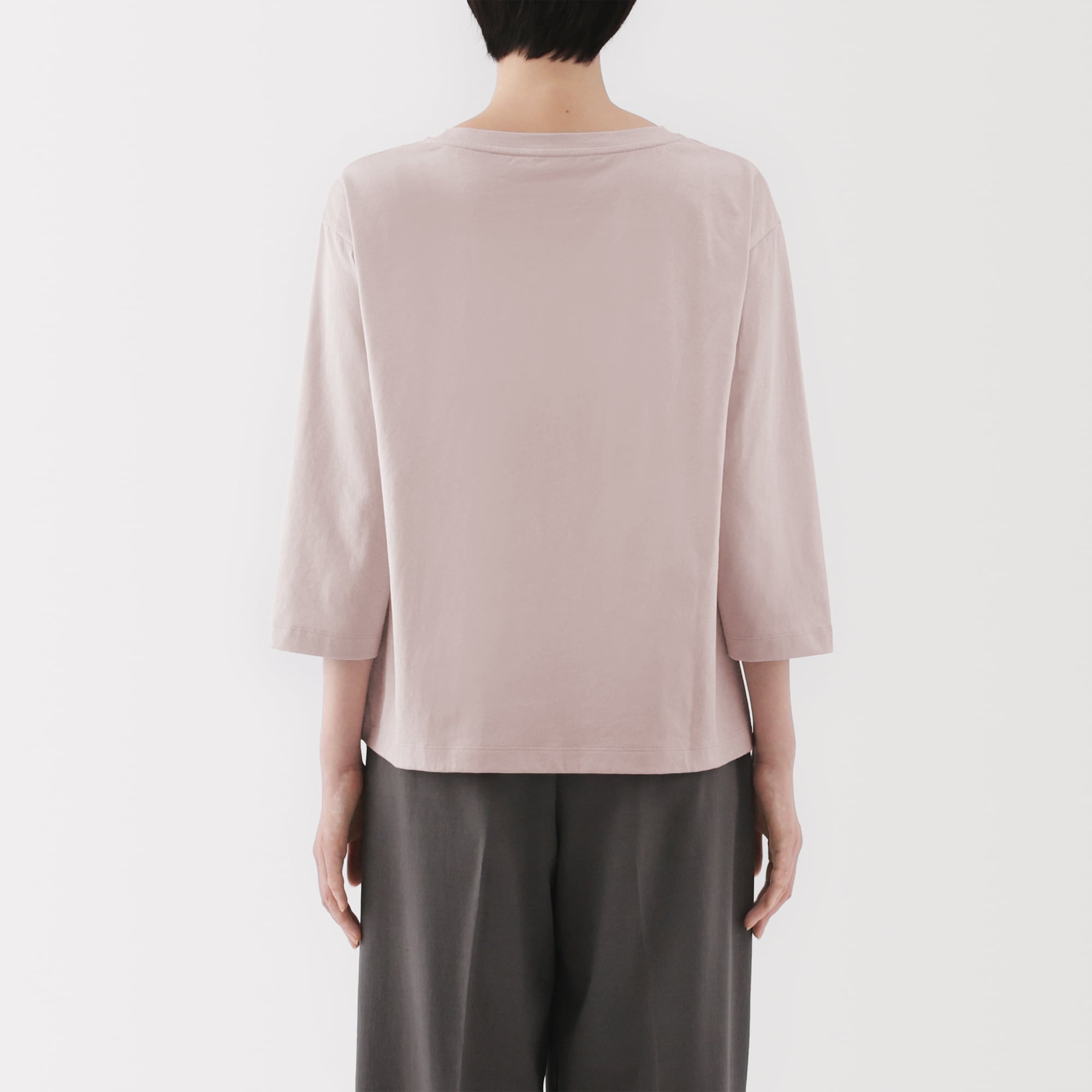 Women's Jersey Boatneck 3/4 Sleeve T-Shirt