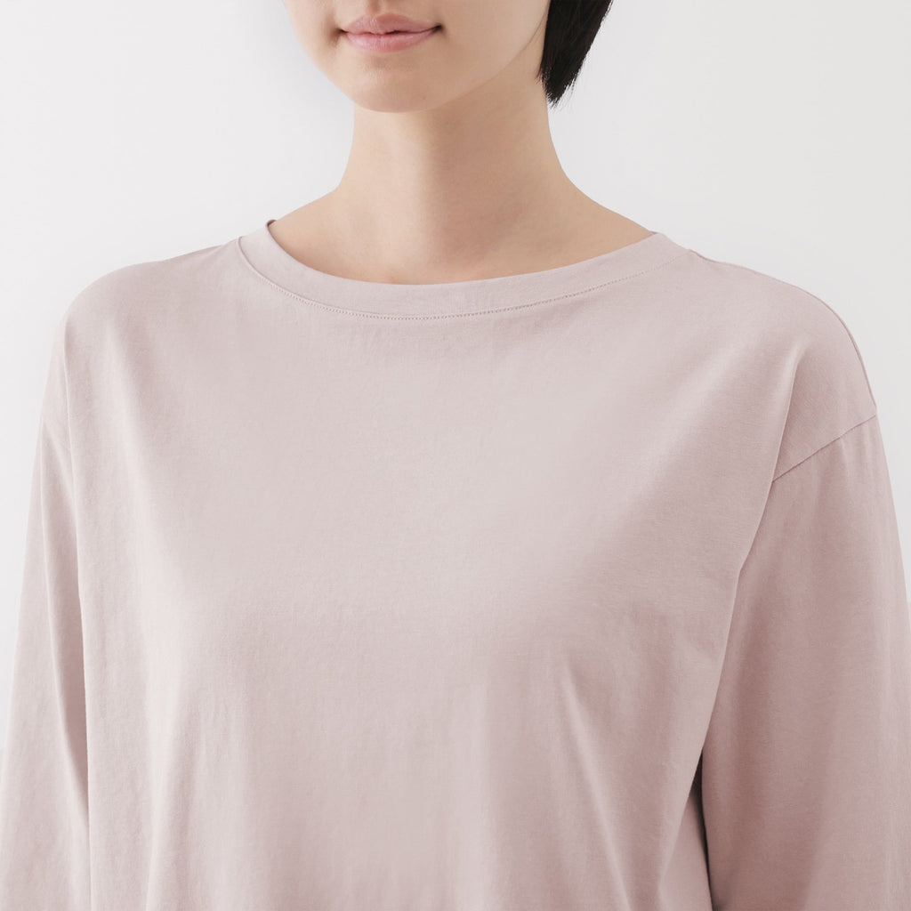 Women's Jersey Boatneck 3/4 Sleeve T-Shirt