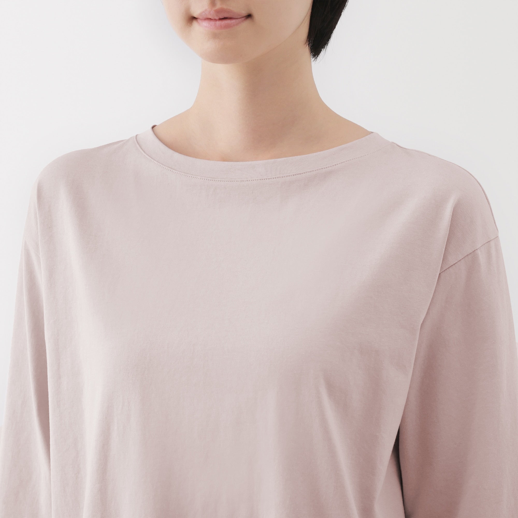 Women's Jersey Boatneck 3/4 Sleeve T-Shirt