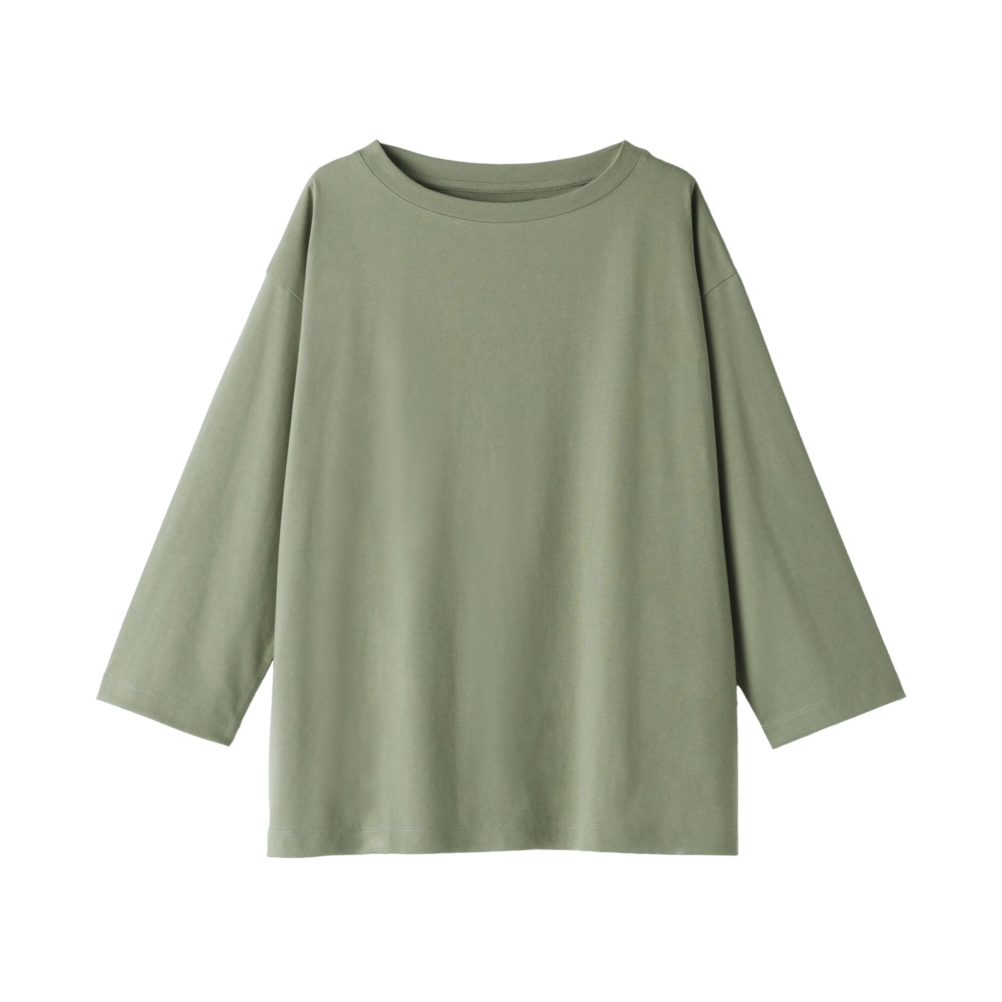 Women's Jersey Boatneck 3/4 Sleeve T-Shirt