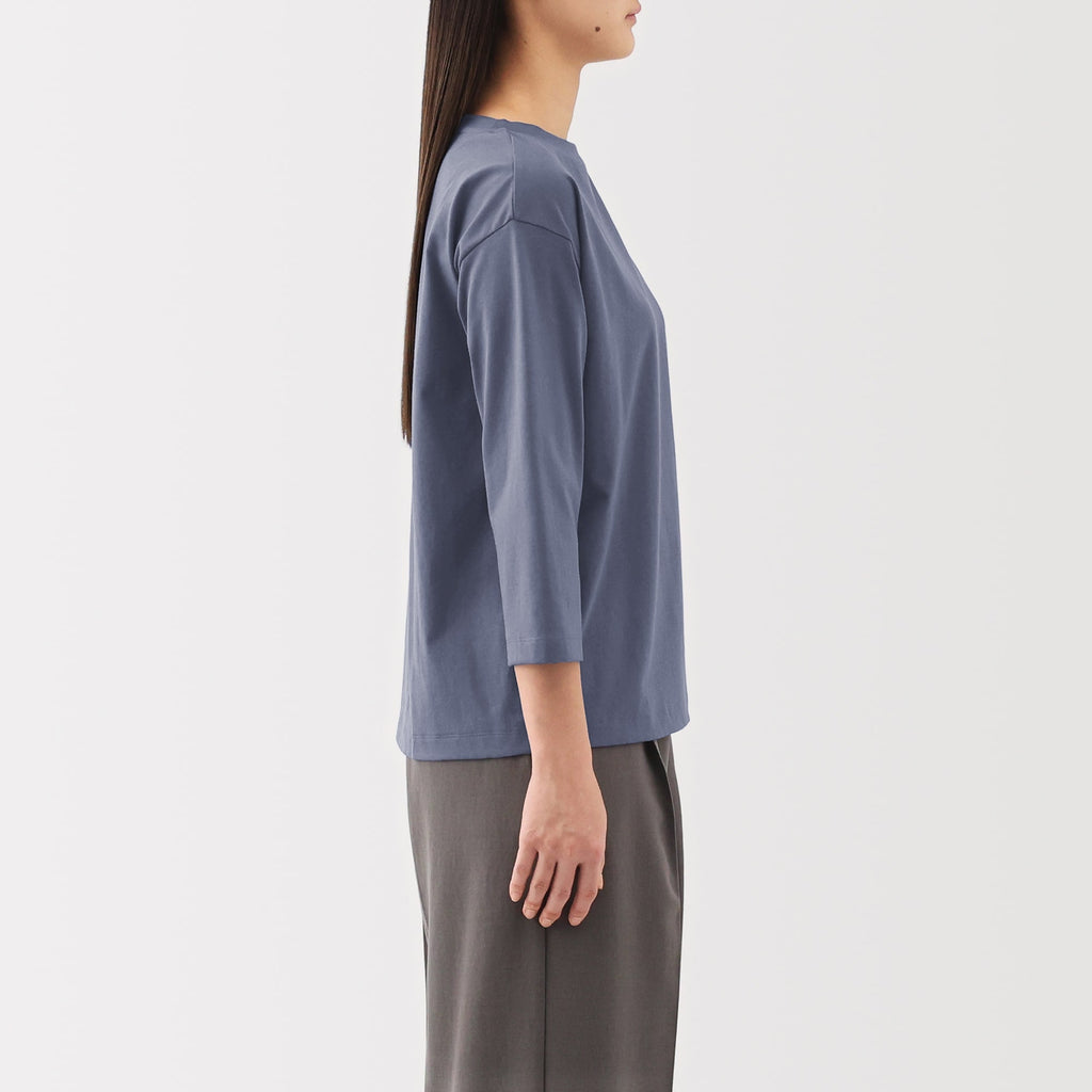 Women's Jersey Boatneck 3/4 Sleeve T-Shirt