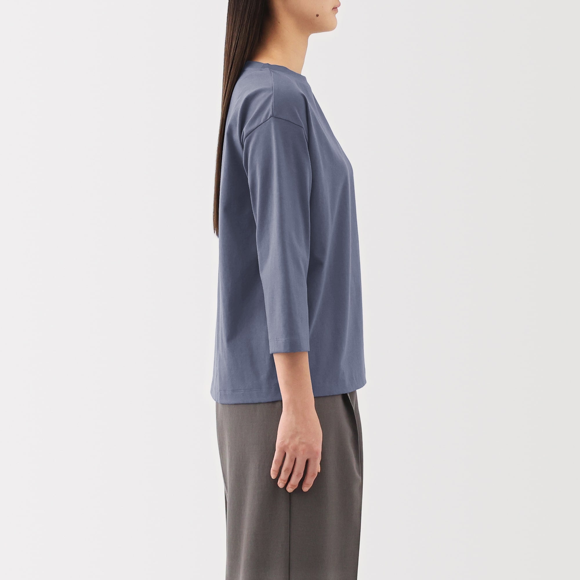 Women's Jersey Boatneck 3/4 Sleeve T-Shirt