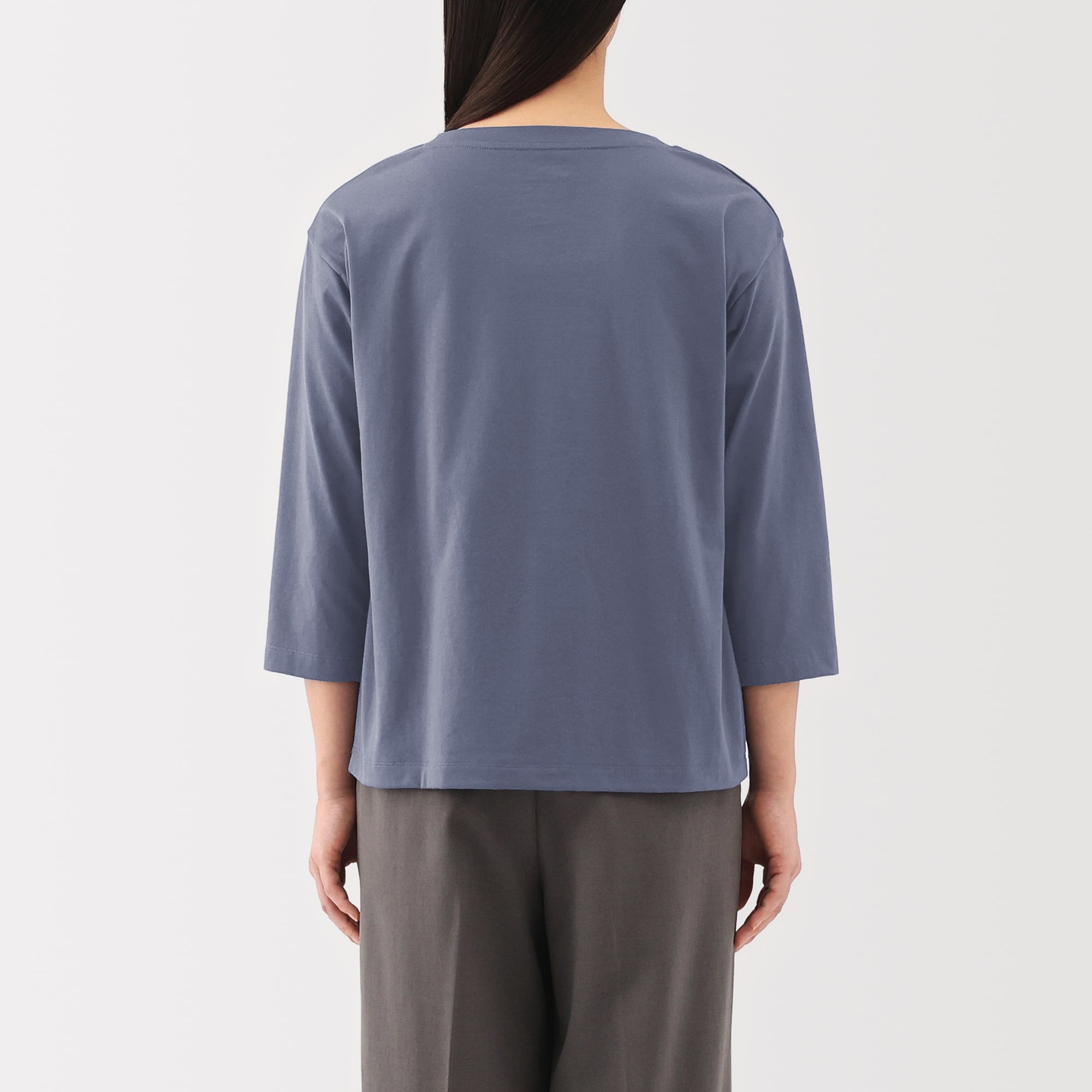 Women's Jersey Boatneck 3/4 Sleeve T-Shirt