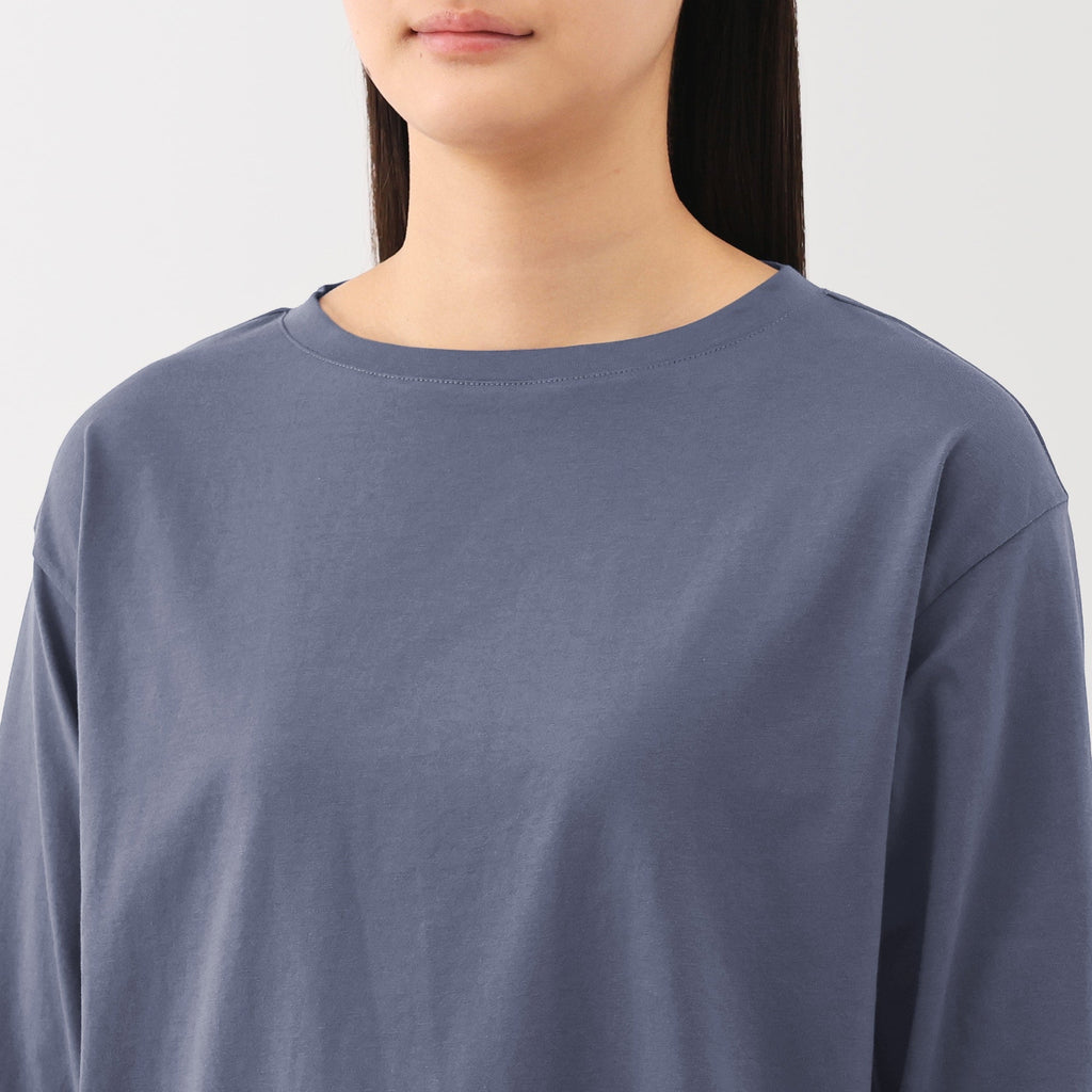Women's Jersey Boatneck 3/4 Sleeve T-Shirt