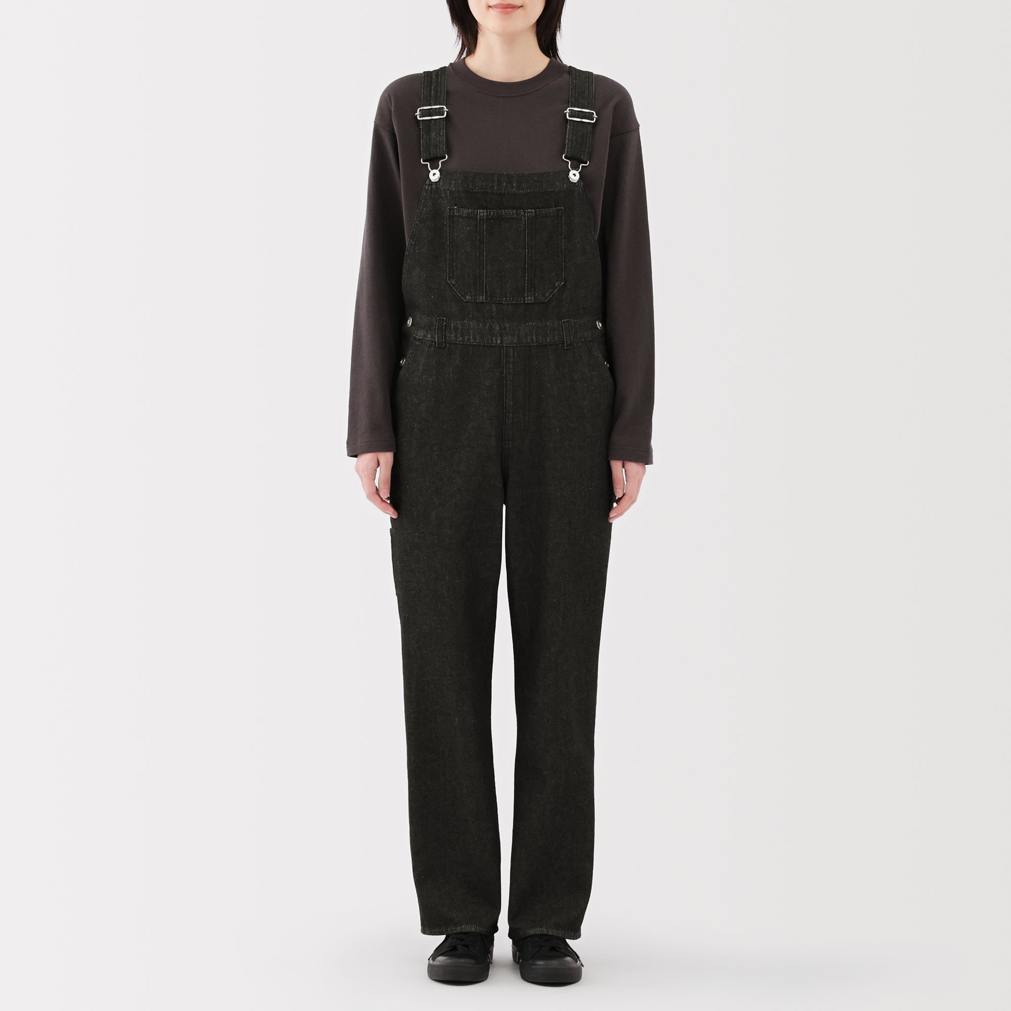 Kapok Blend Denim Overalls