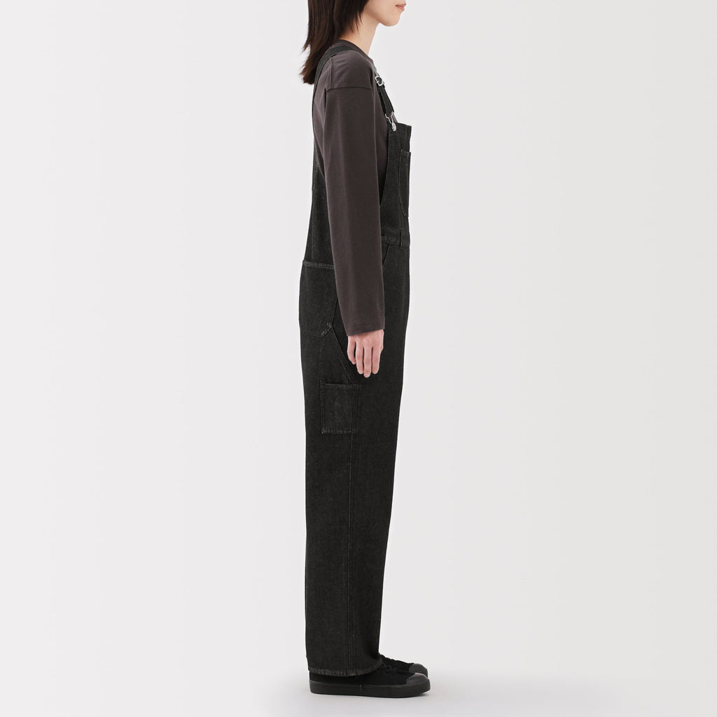Kapok Blend Denim Overalls