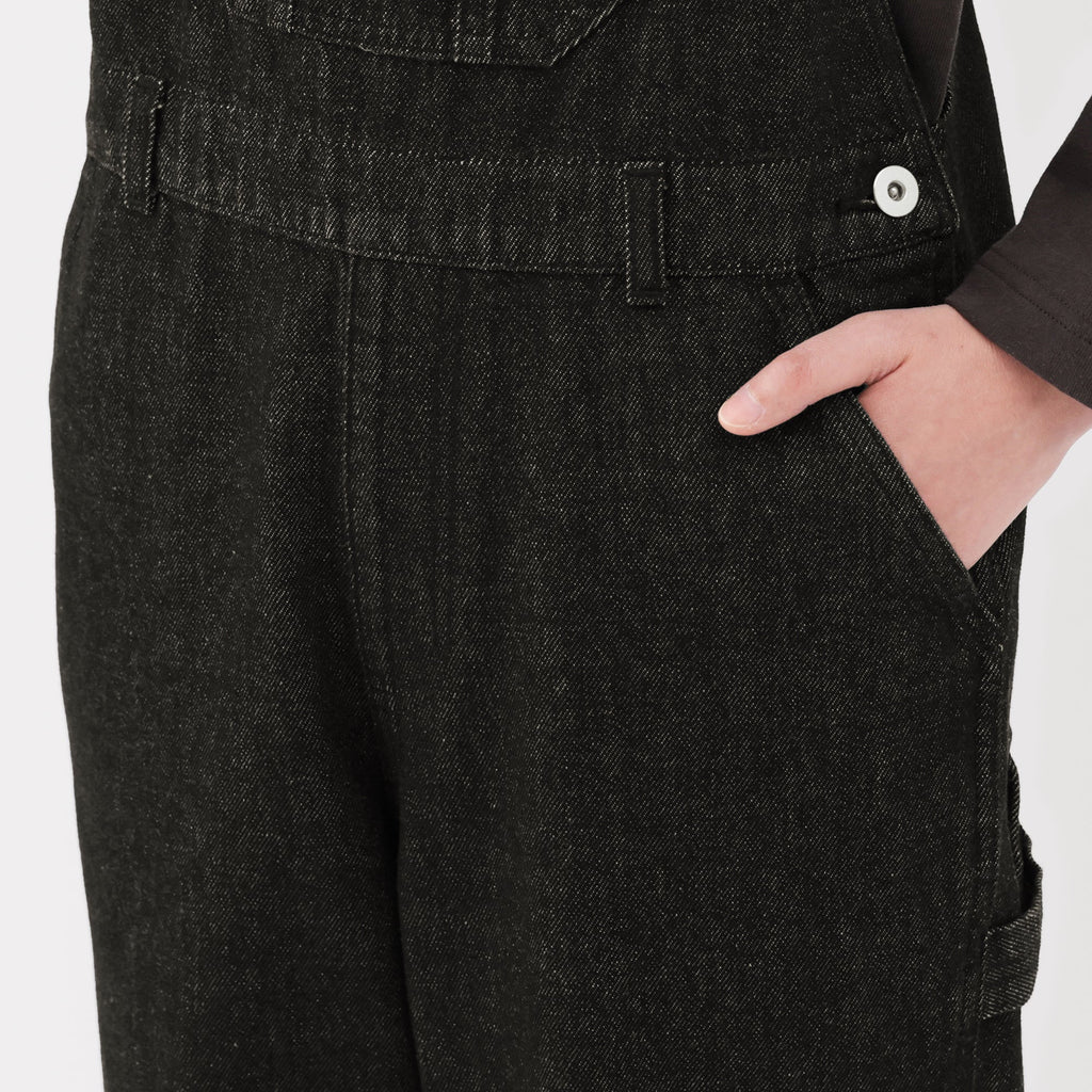Kapok Blend Denim Overalls