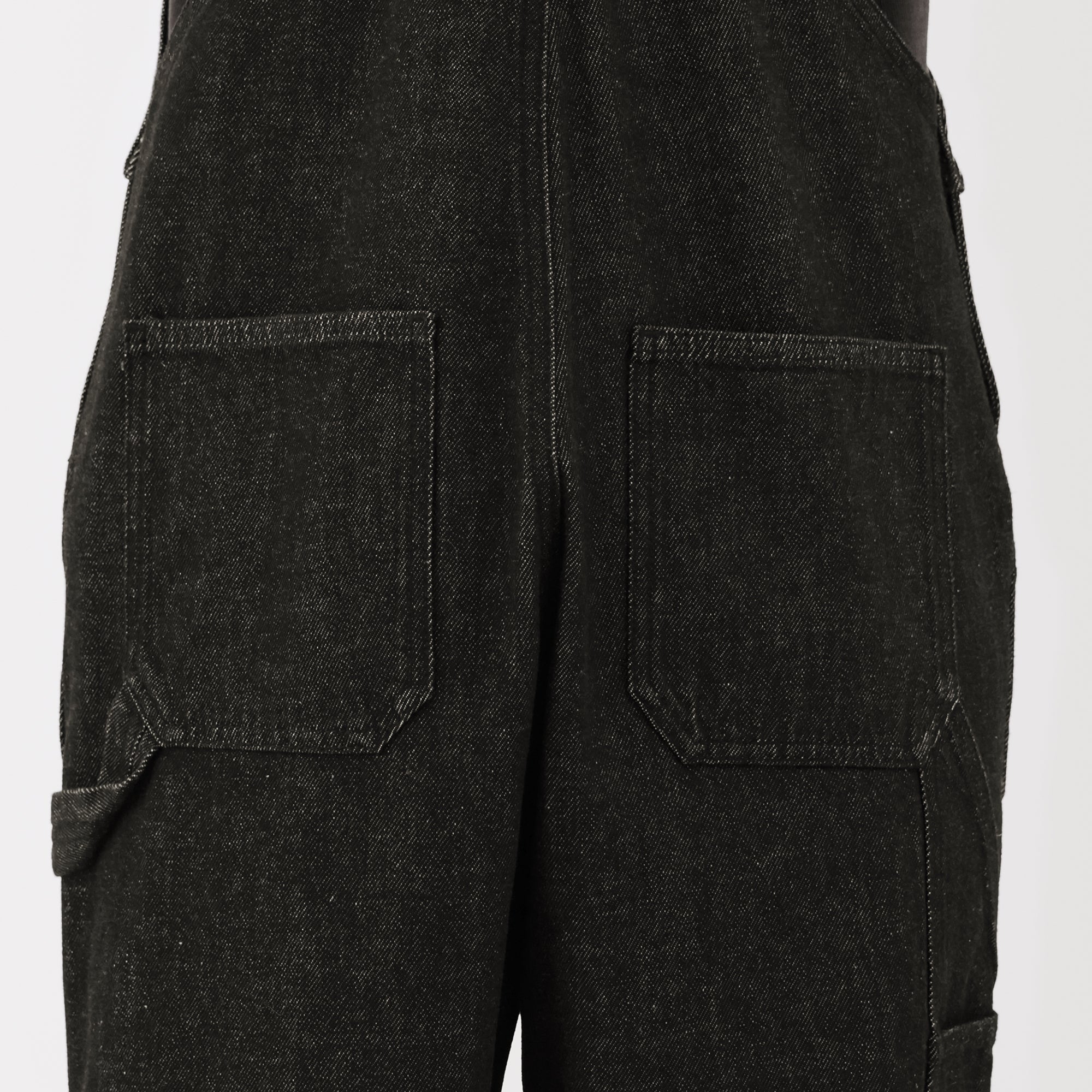 Kapok Blend Denim Overalls