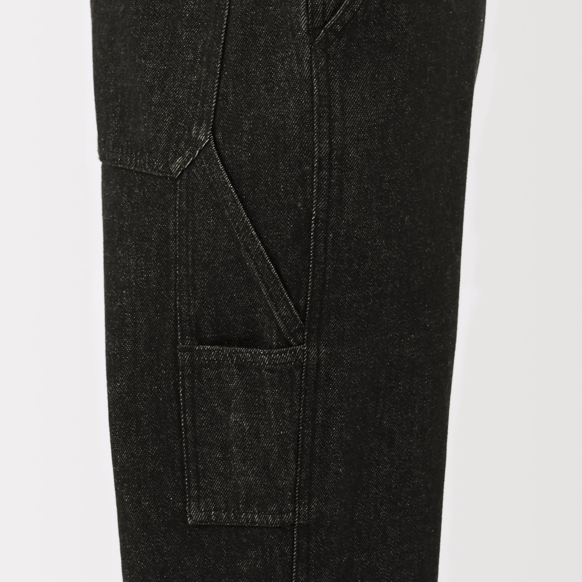 Kapok Blend Denim Overalls