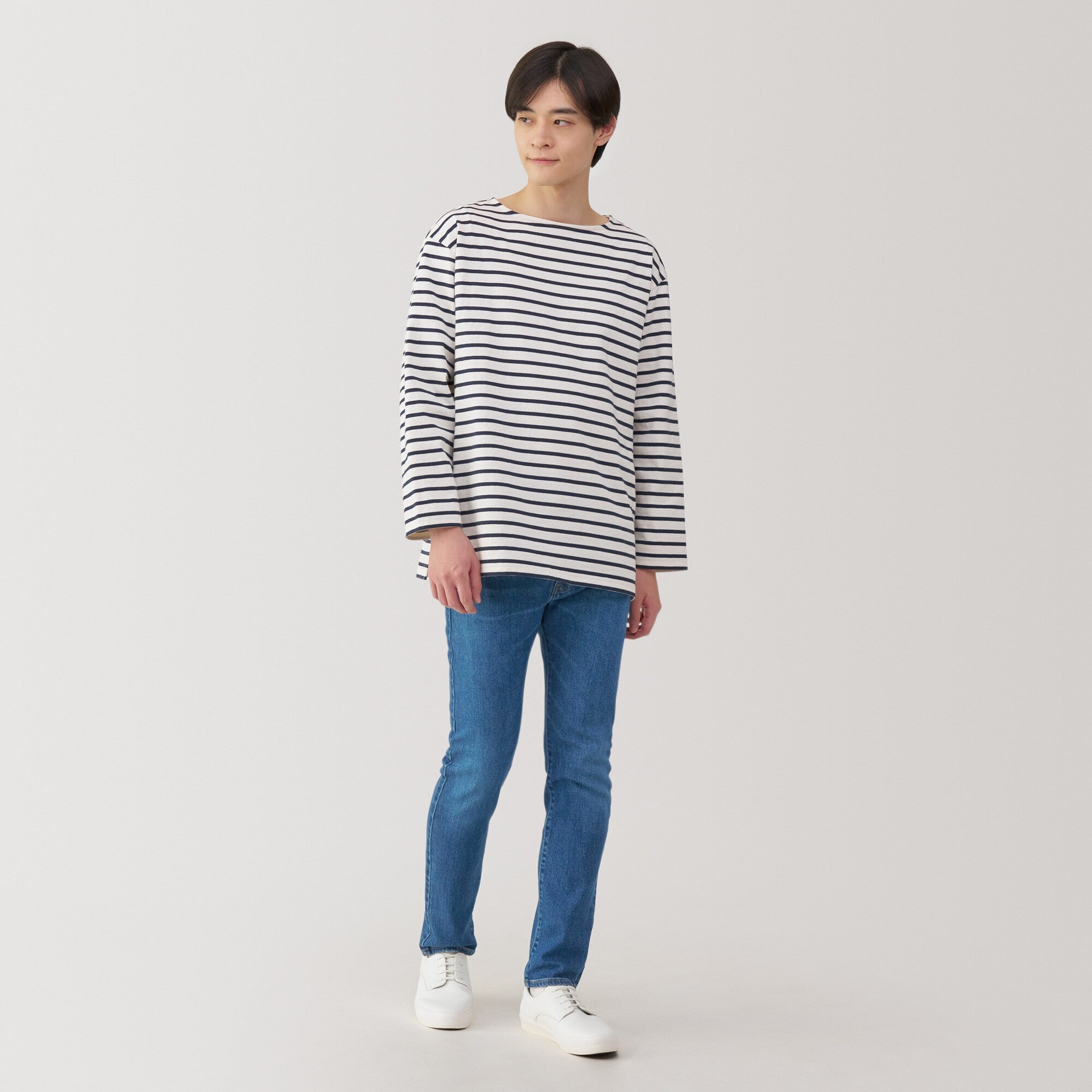 Stretch Denim Slim Pants (L30)