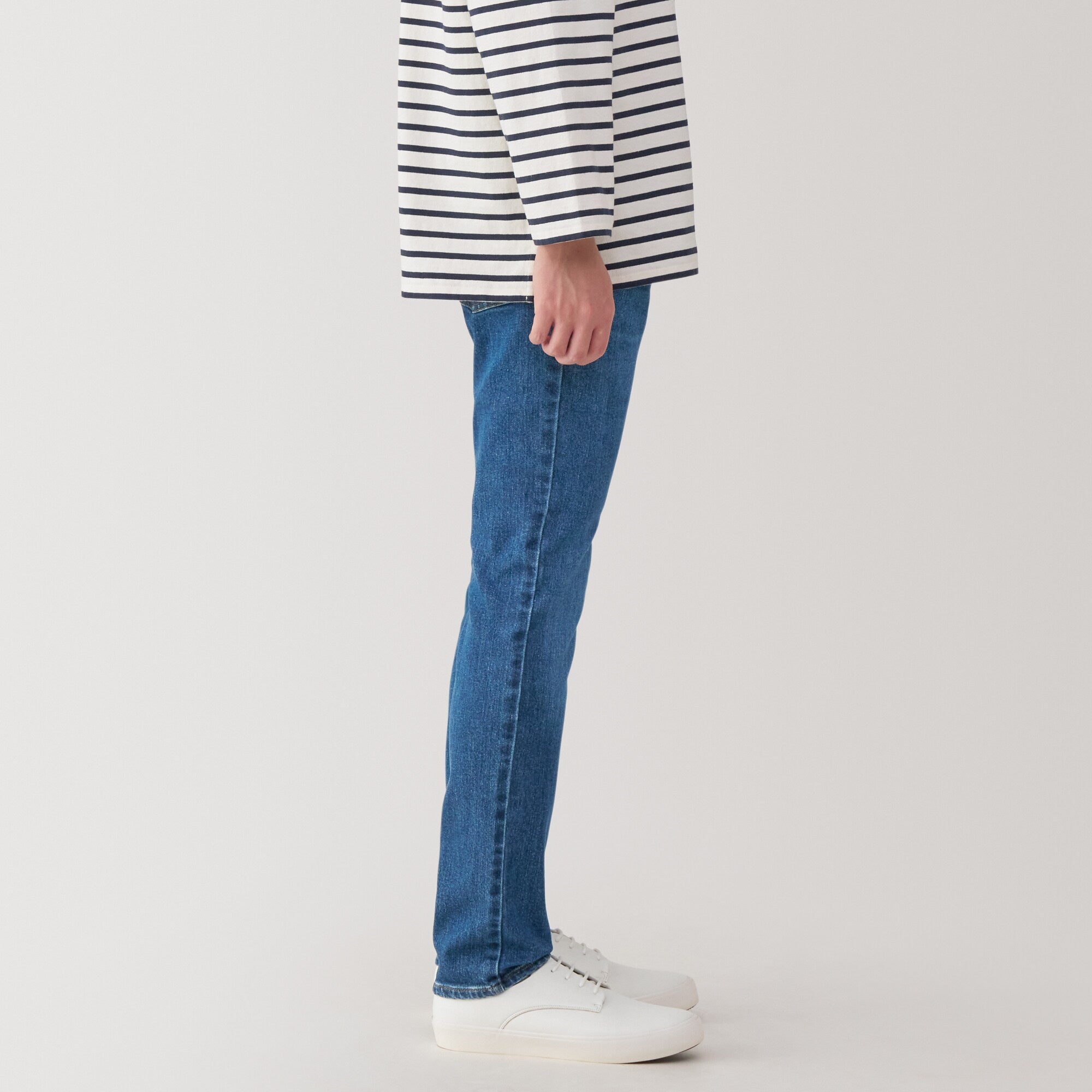 Stretch Denim Slim Pants (L30)