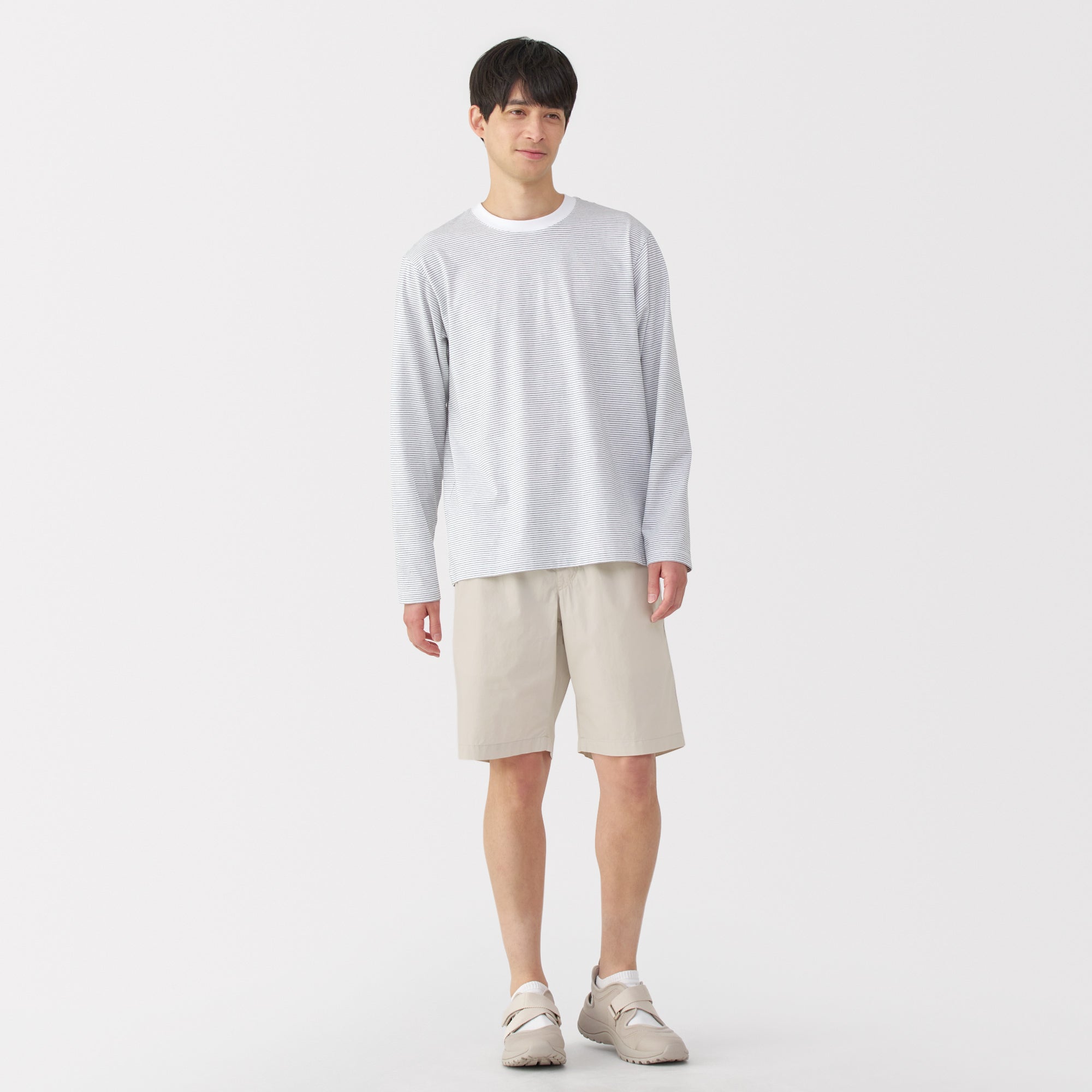Men's Washed Broadcloth Easy Shorts