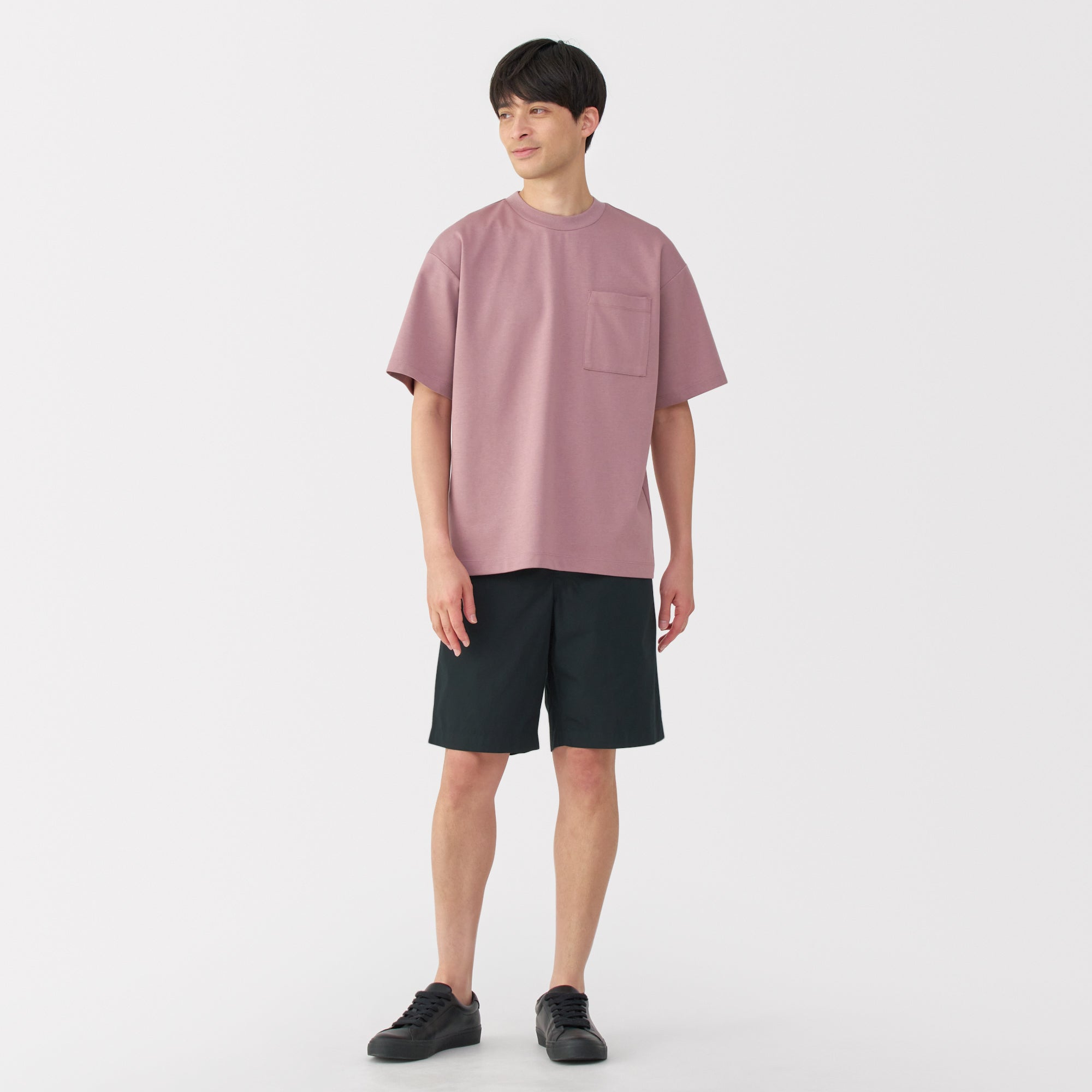 Men's Washed Broadcloth Easy Shorts