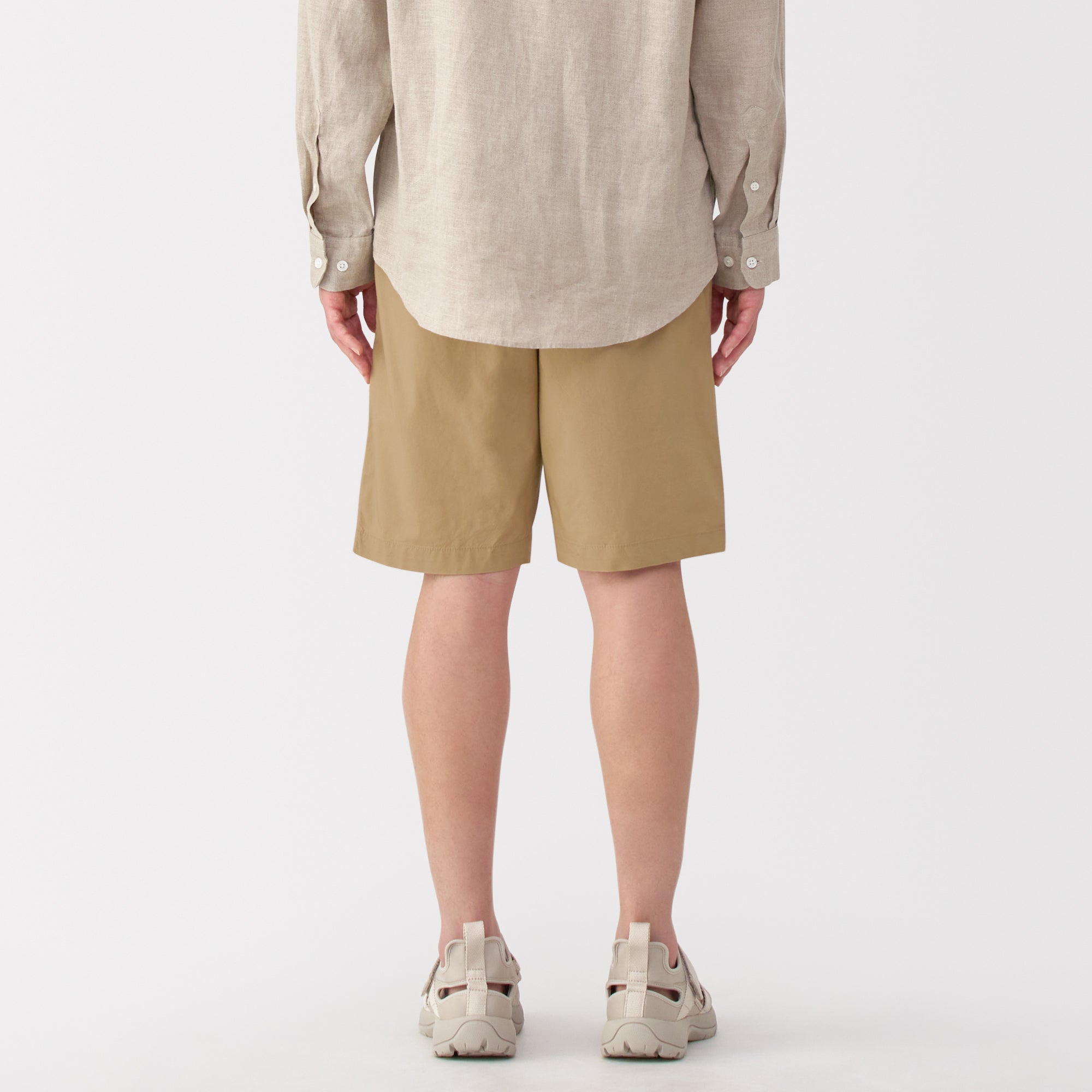 Men's Washed Broadcloth Easy Shorts