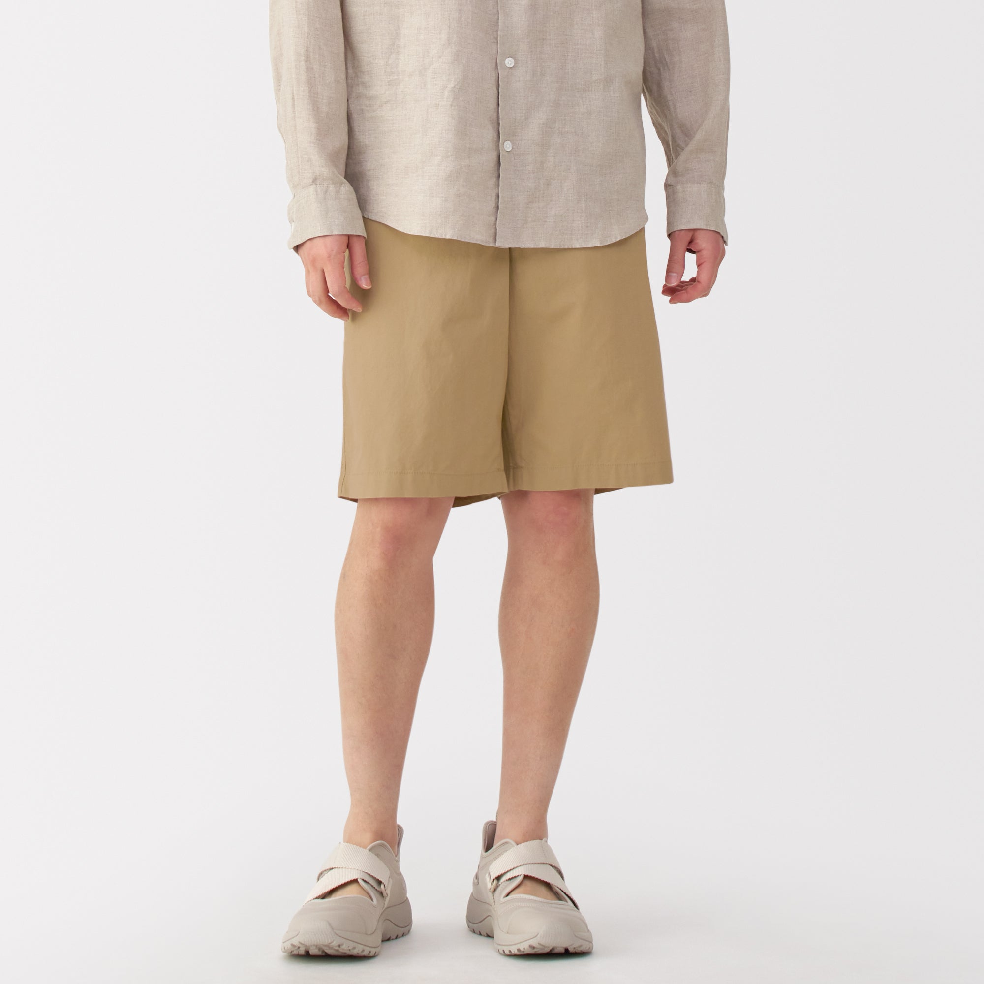 Men's Washed Broadcloth Easy Shorts
