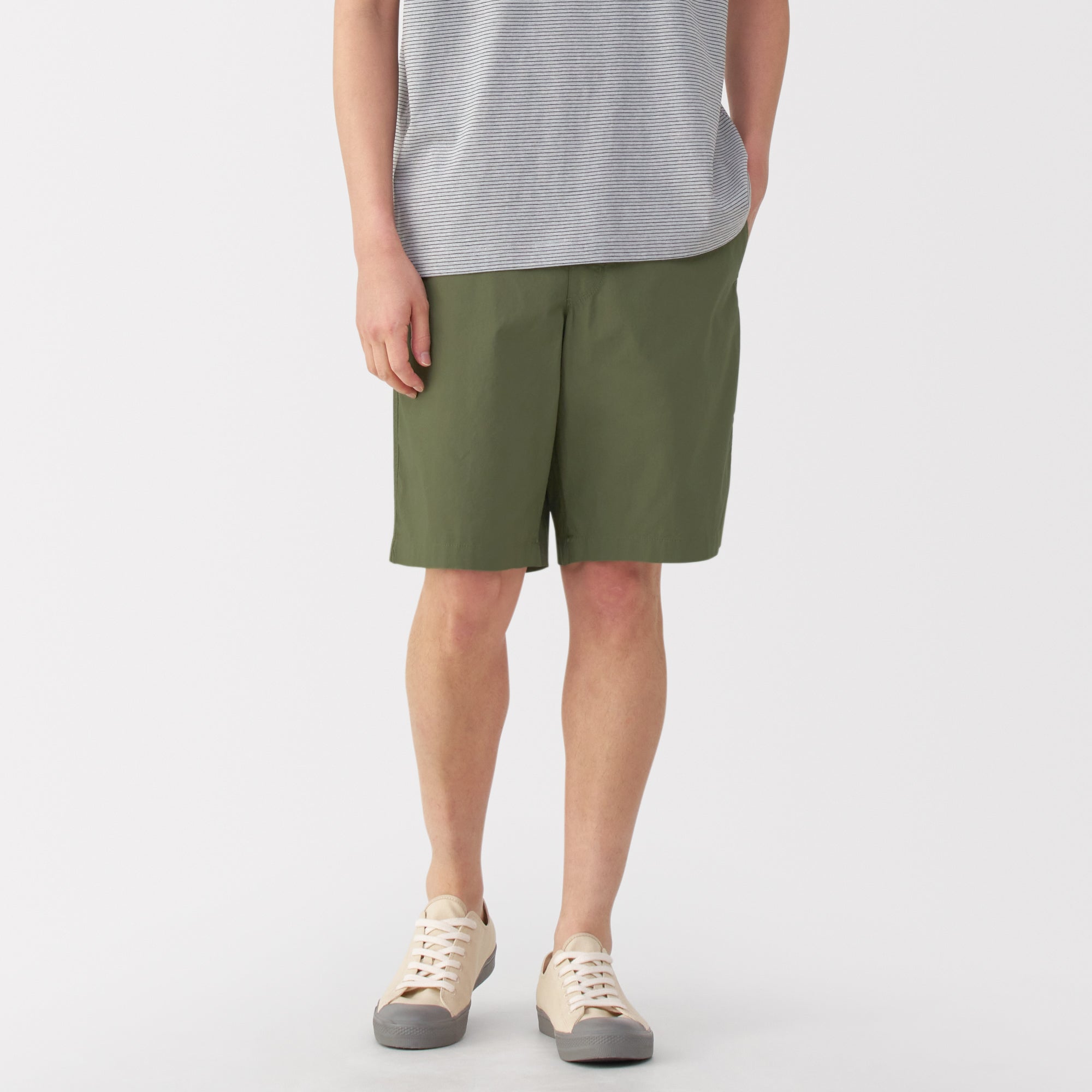 Men's Washed Broadcloth Easy Shorts