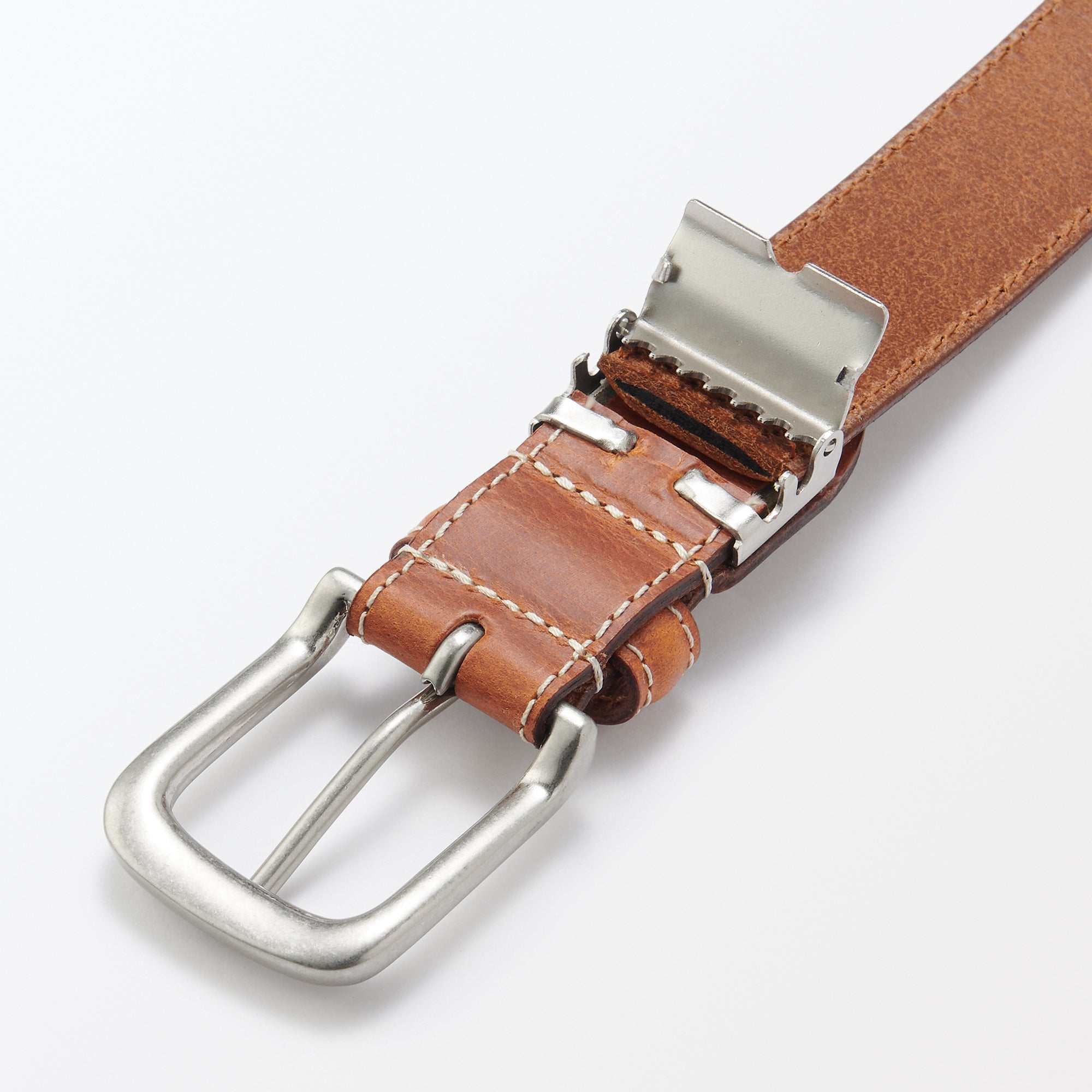 Tanned Leather Adjustable Belt