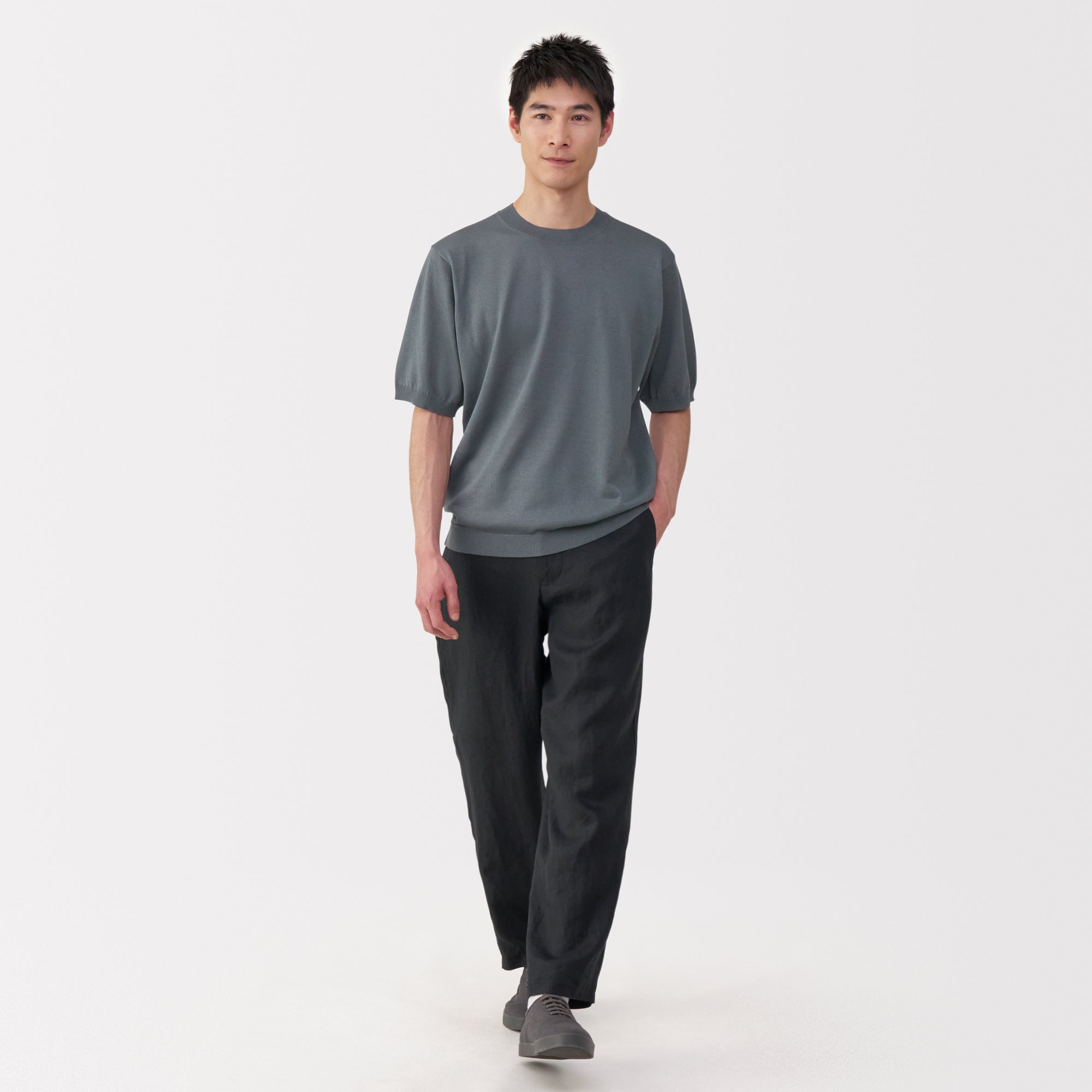 Men's Hemp Blend Crewneck Sweater