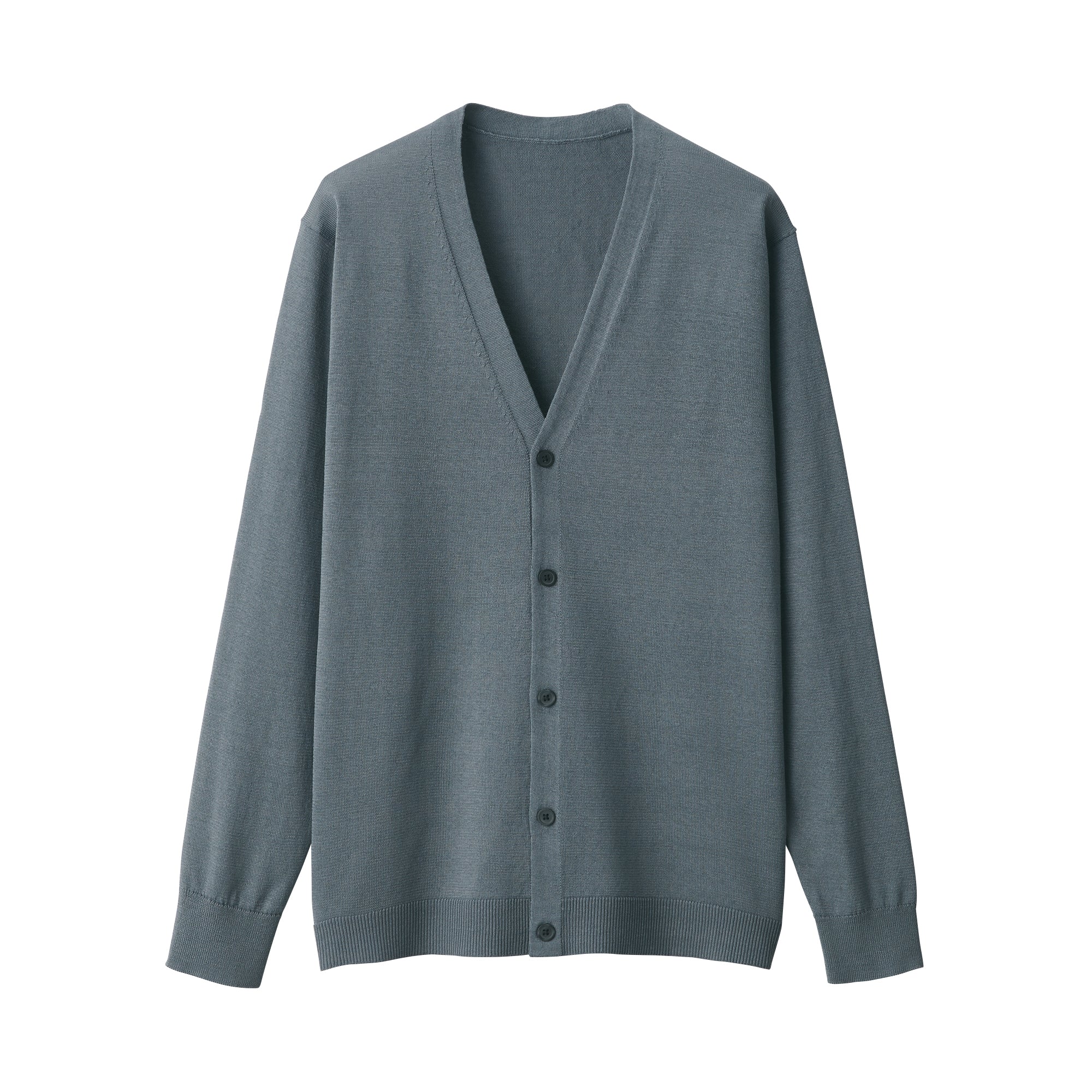 Men's Hemp Blend V-Neck Cardigan
