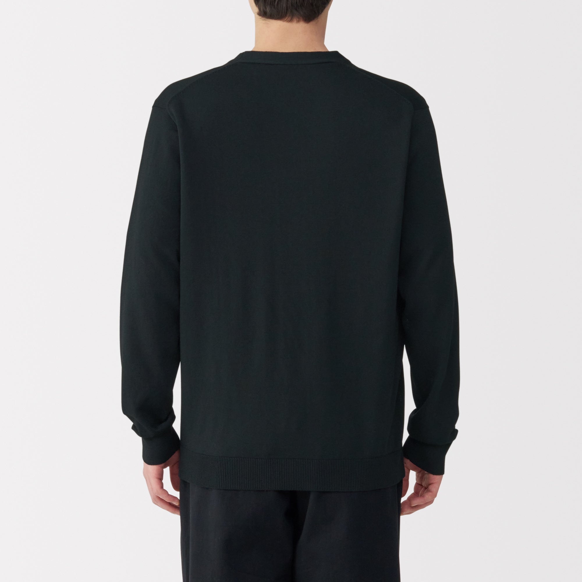 Men's Hemp Blend V-Neck Cardigan