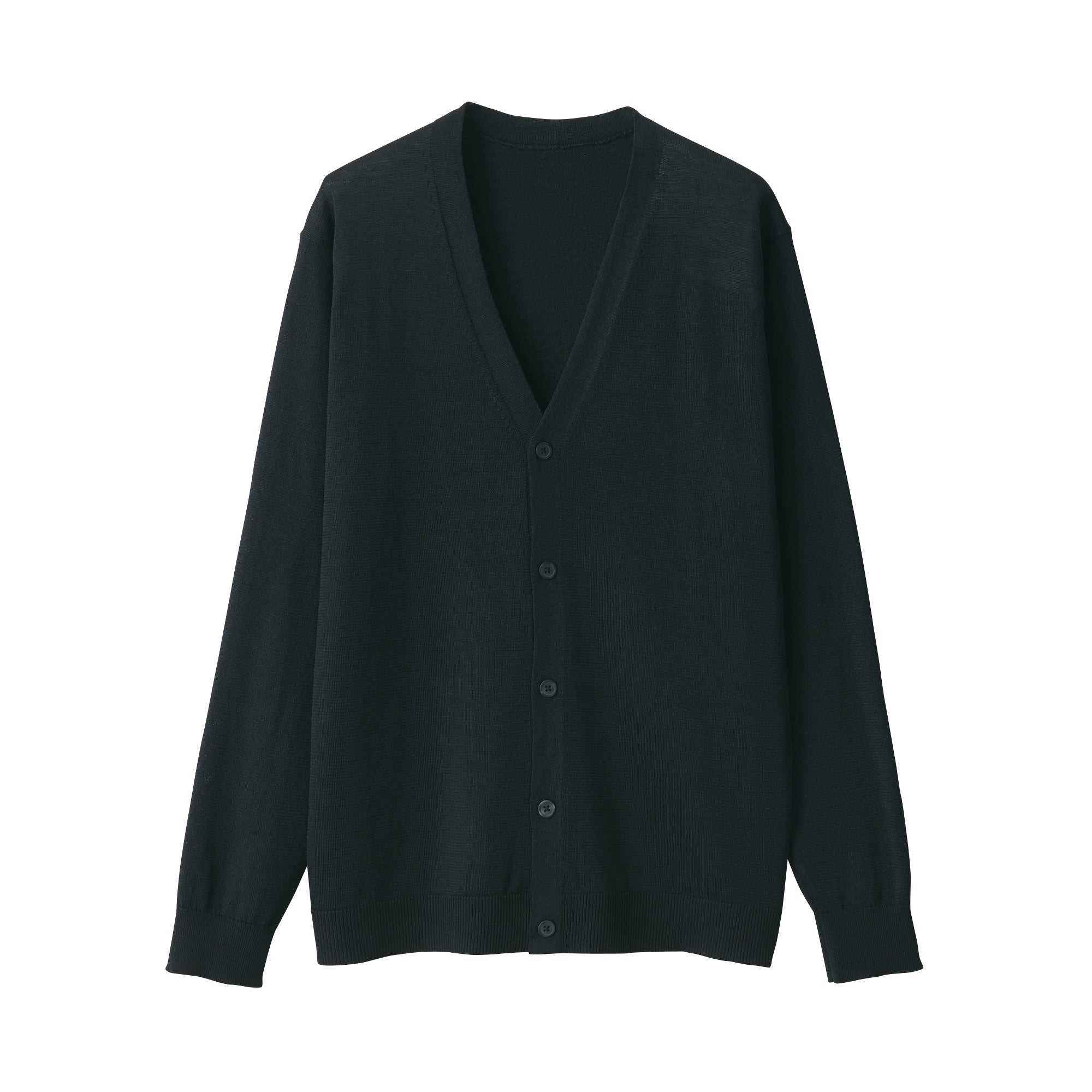 Men's Hemp Blend V-Neck Cardigan