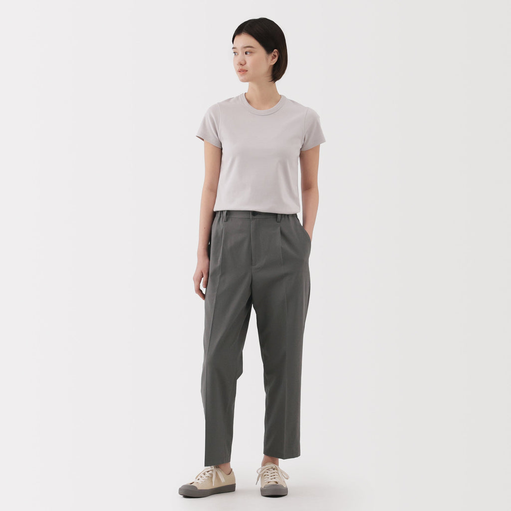 Women's Breathable Seersucker Tapered Pants