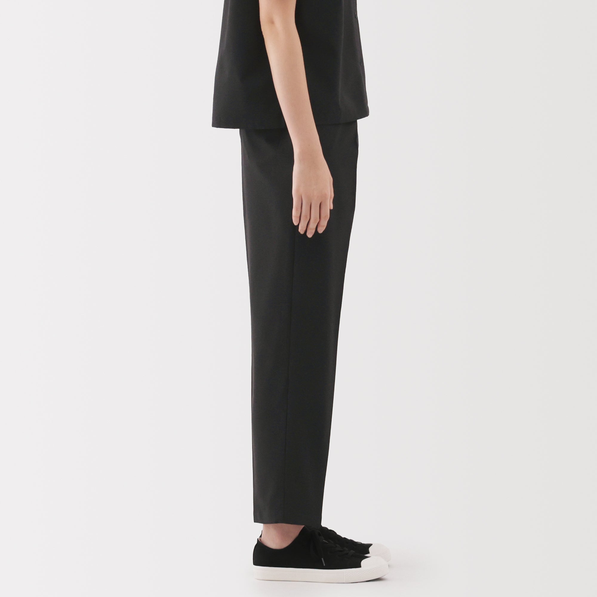 Women's Breathable Seersucker Tapered Pants