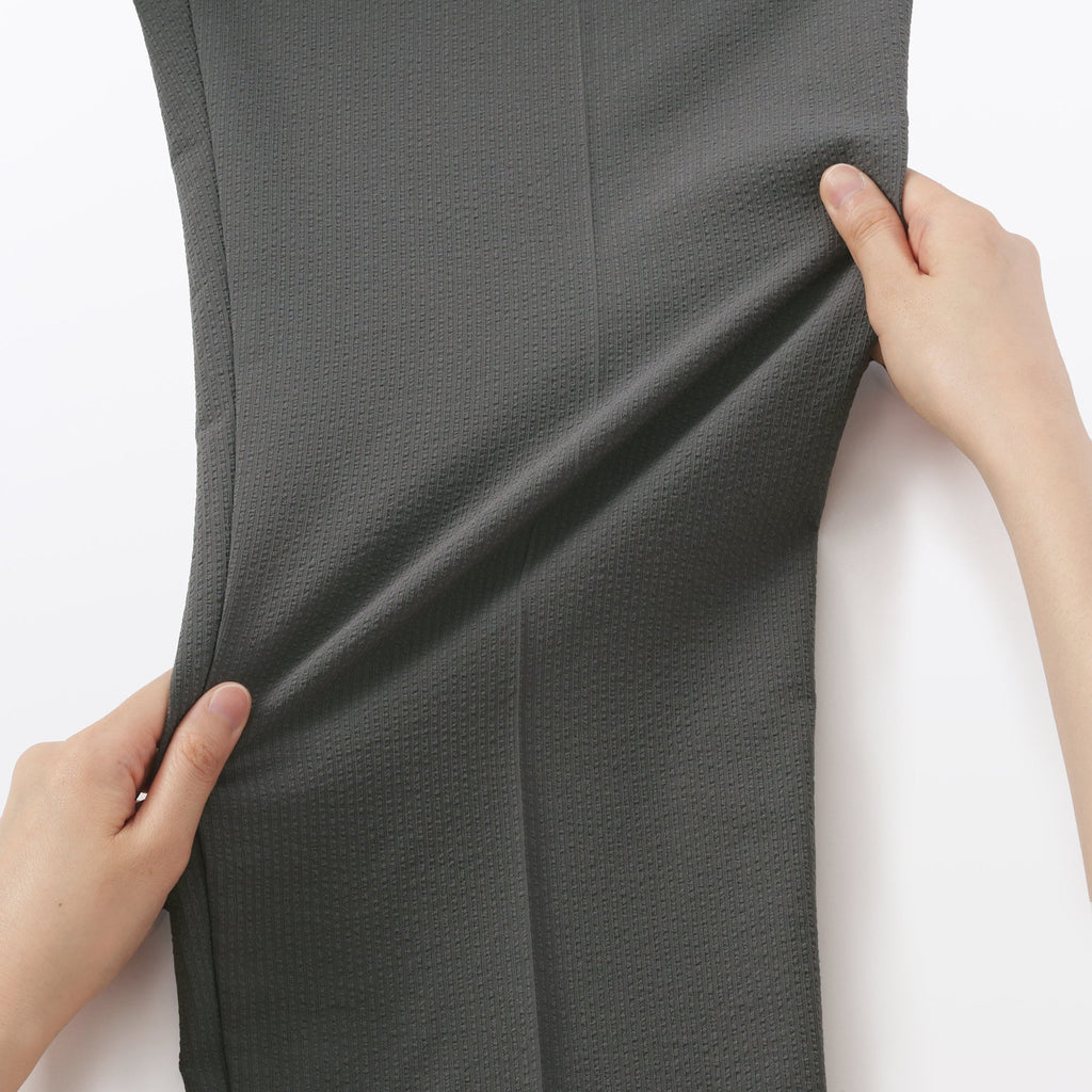 Women's Breathable Seersucker Tapered Pants