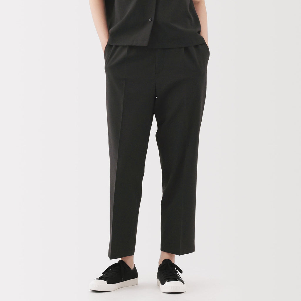 Women's Breathable Seersucker Tapered Pants