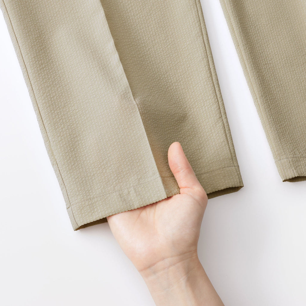 Women's Breathable Seersucker Tapered Pants