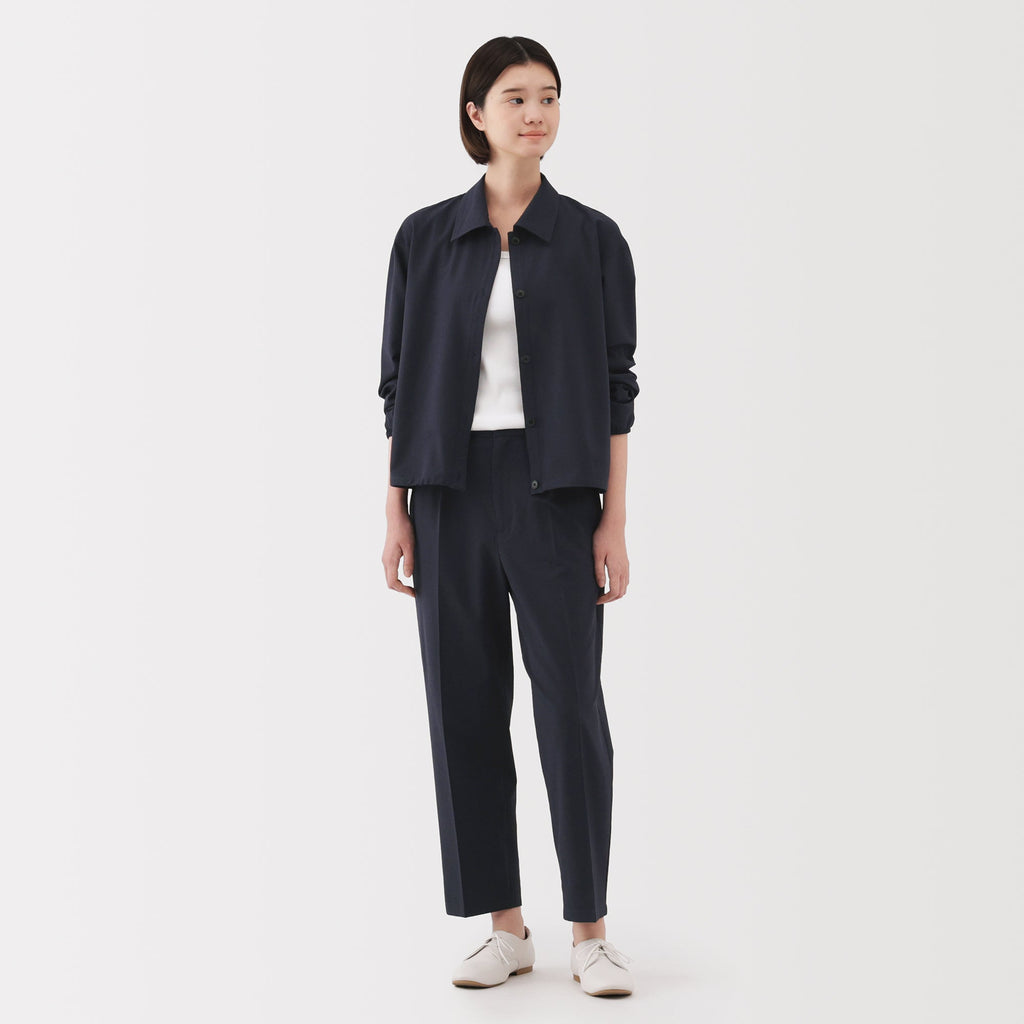 Women's Breathable Seersucker Tapered Pants