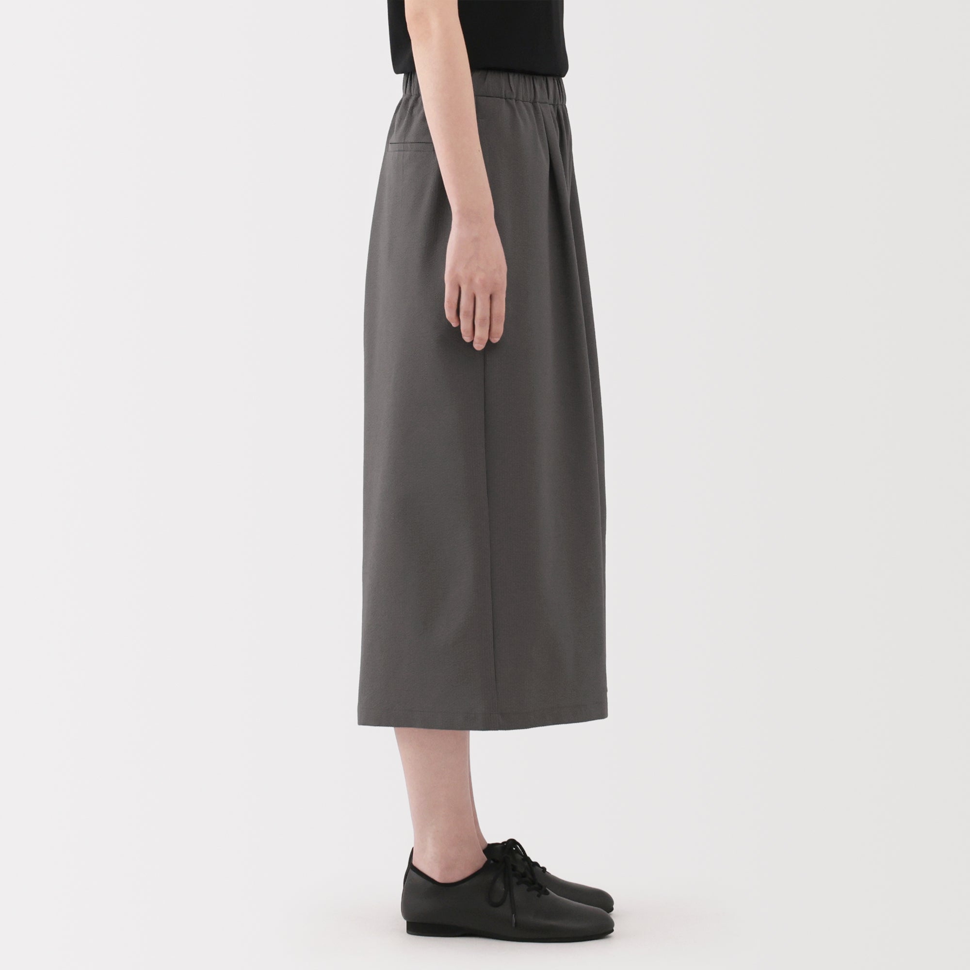 Women's Breathable Seersucker Easy Cropped Pants