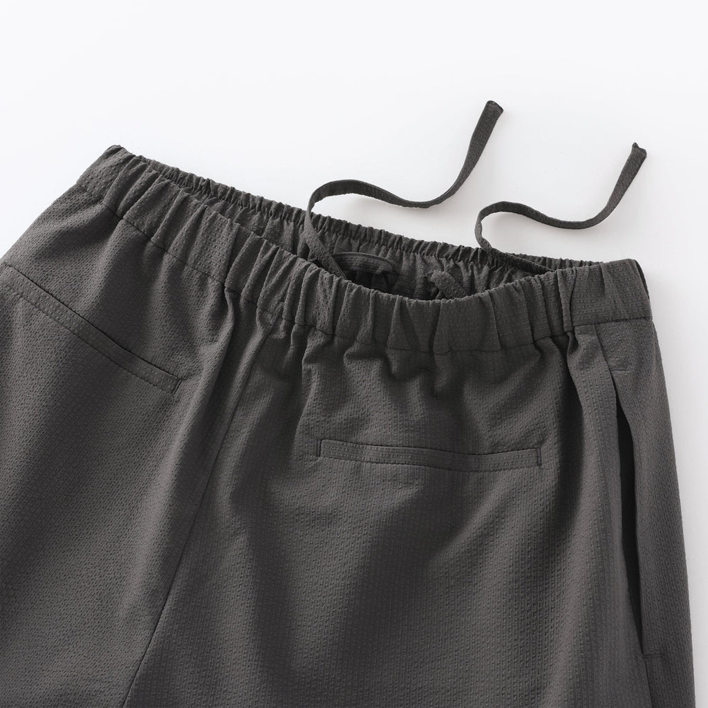 Women's Breathable Seersucker Easy Cropped Pants
