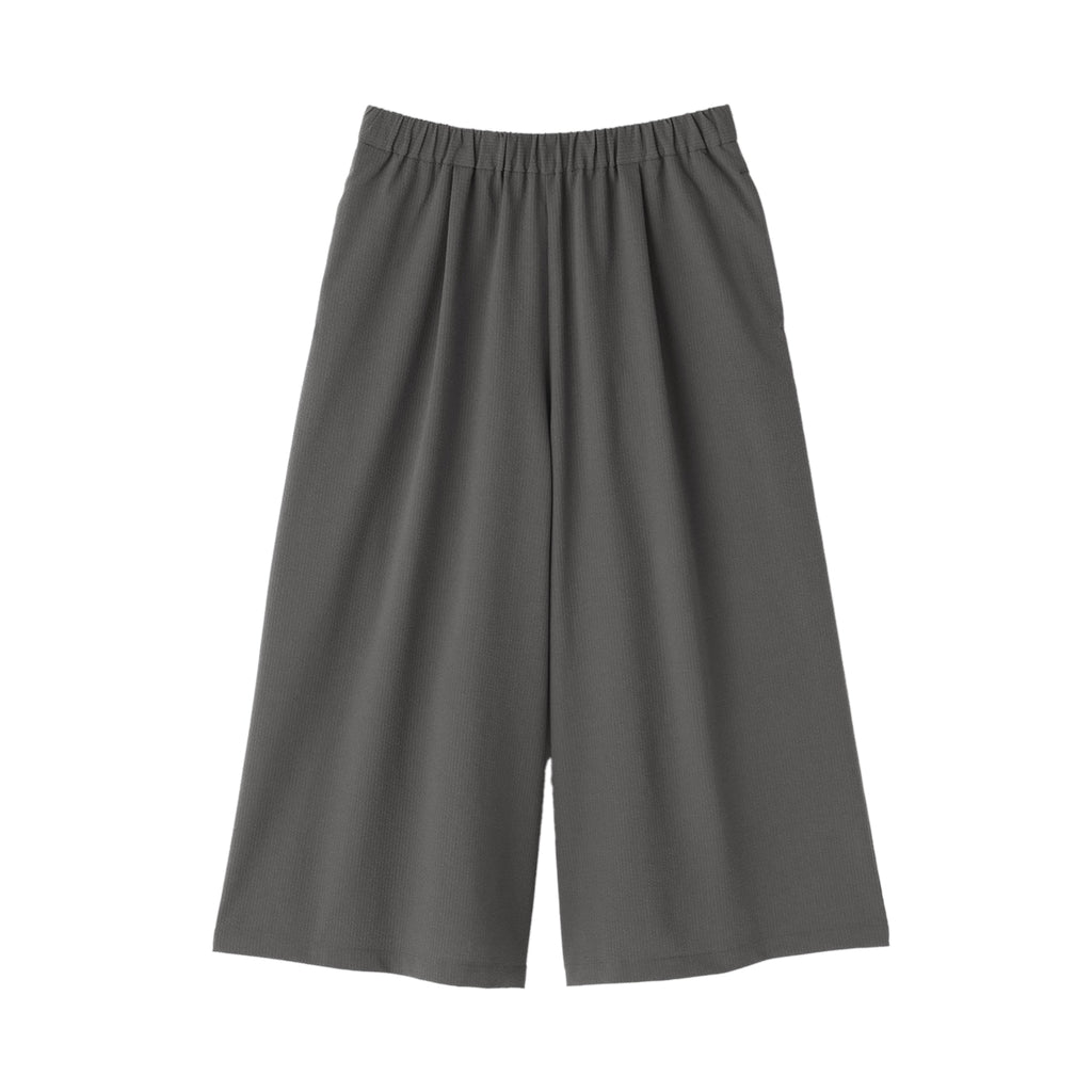Women's Breathable Seersucker Easy Cropped Pants