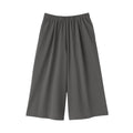 Women's Breathable Seersucker Easy Cropped Pants