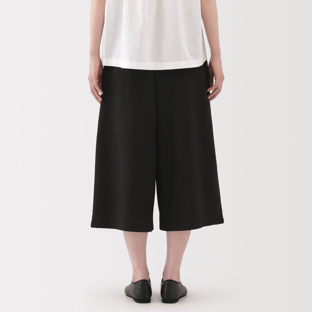 Women's Breathable Seersucker Easy Cropped Pants