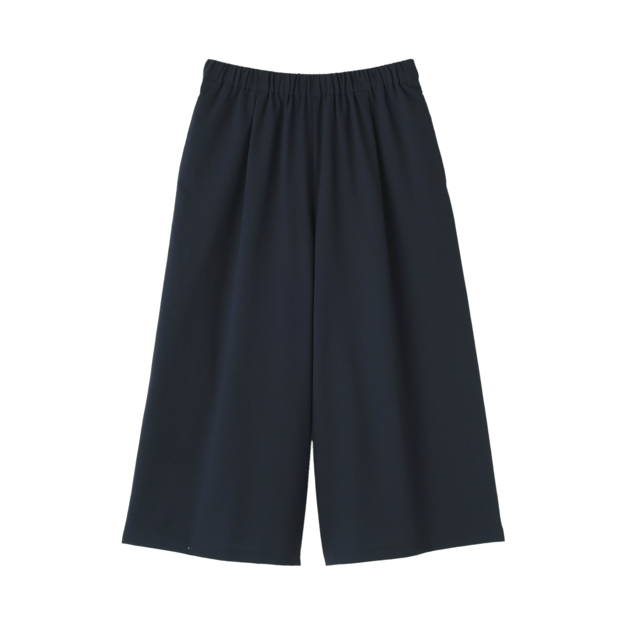 Women's Breathable Seersucker Easy Cropped Pants