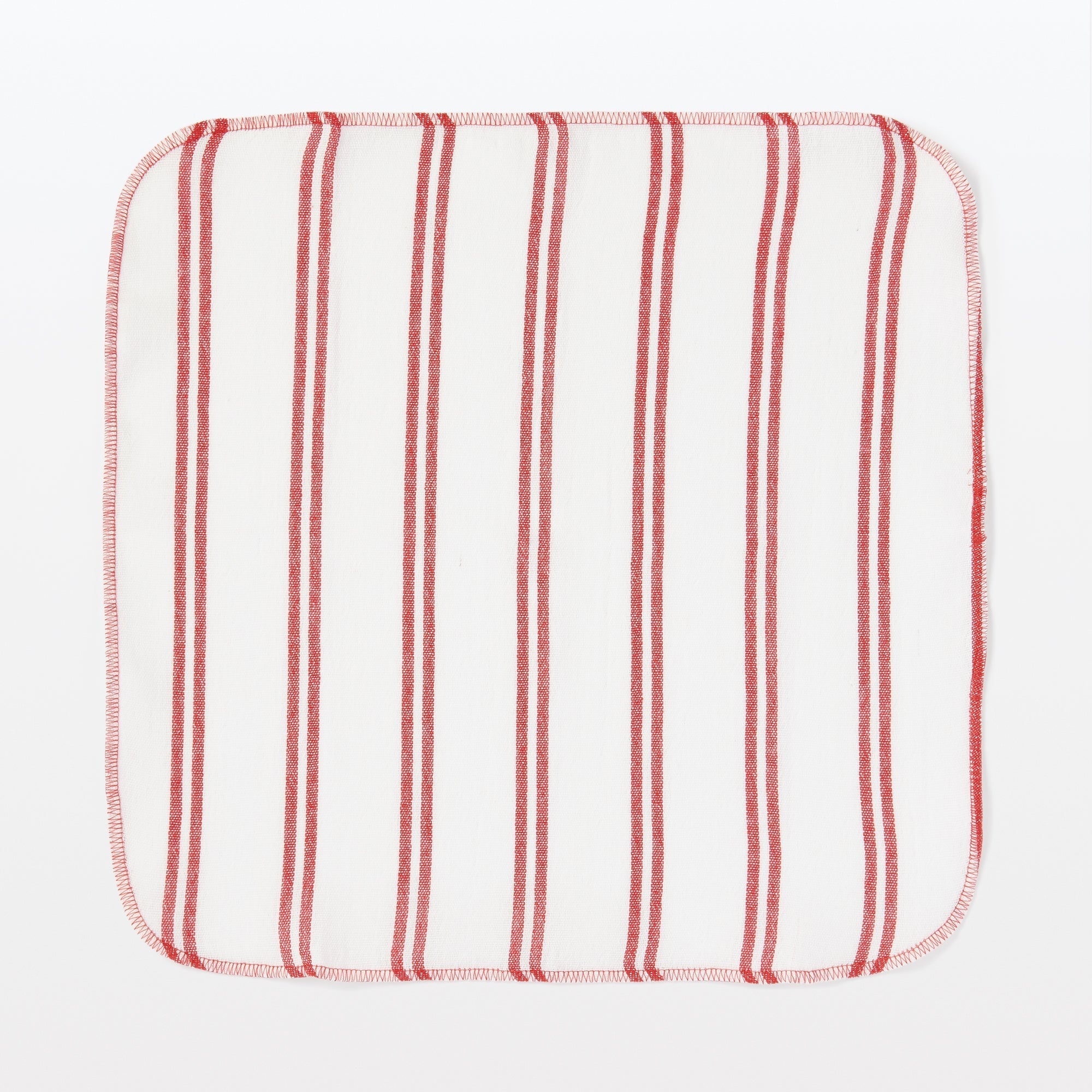 Indian Cotton Kitchen Cloths - Red 6 Pack