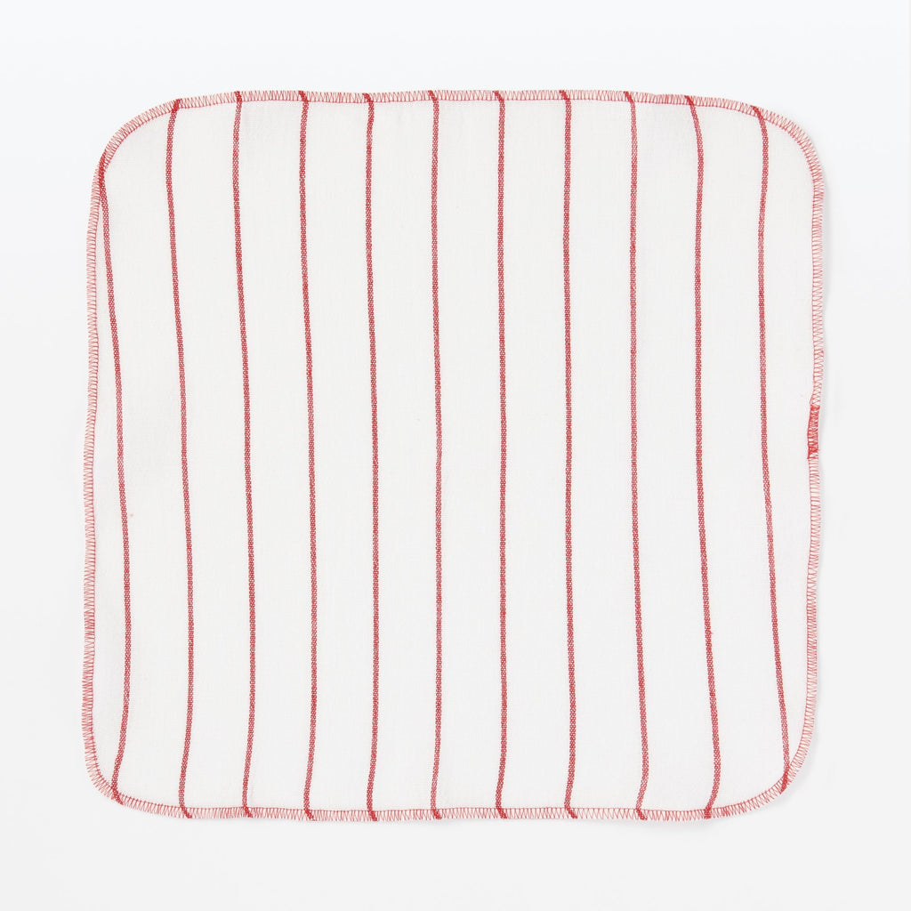 Indian Cotton Kitchen Cloths - Red 6 Pack