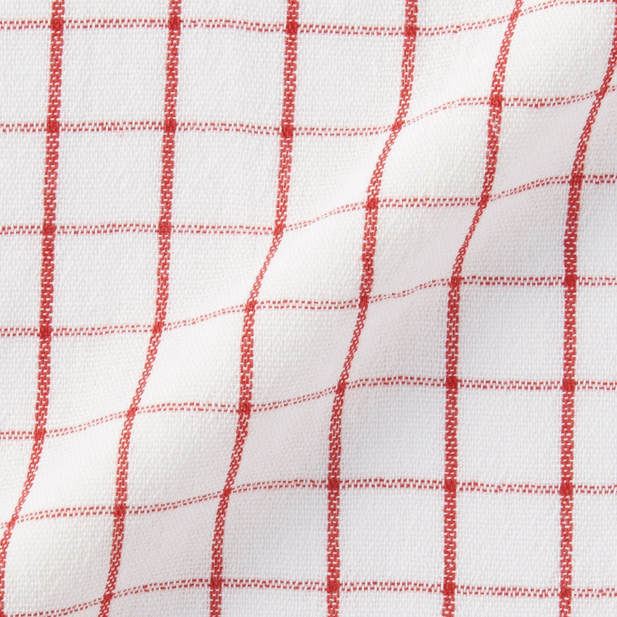 Indian Cotton Kitchen Cloths - Red 6 Pack