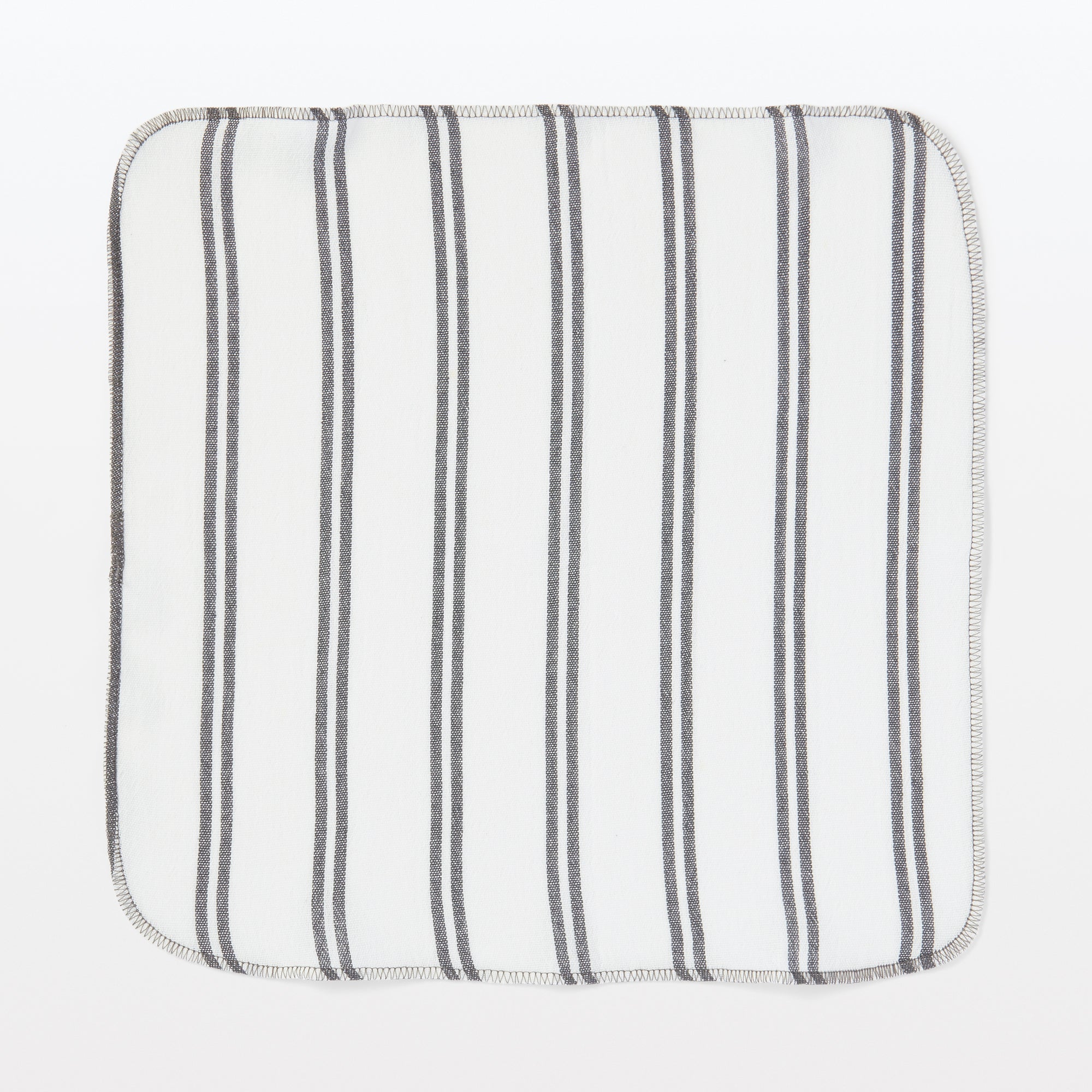 Indian Cotton Kitchen Cloths - Charcoal Gray 6 Pack
