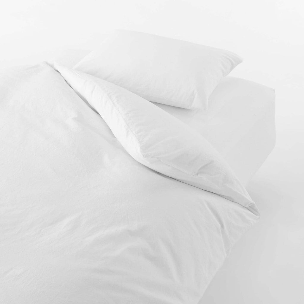 Washed Cotton Fitted Sheet