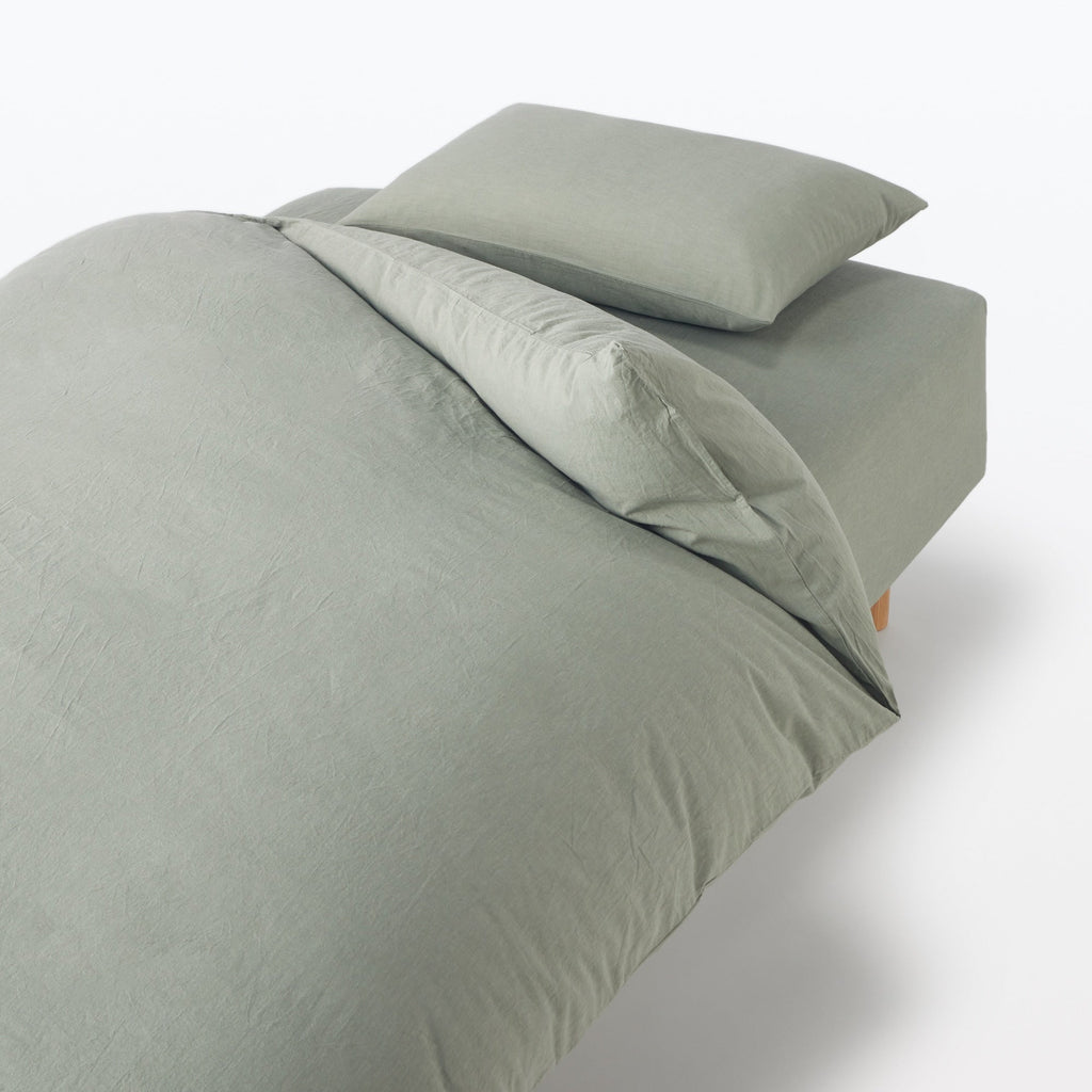 Washed Cotton Fitted Sheet