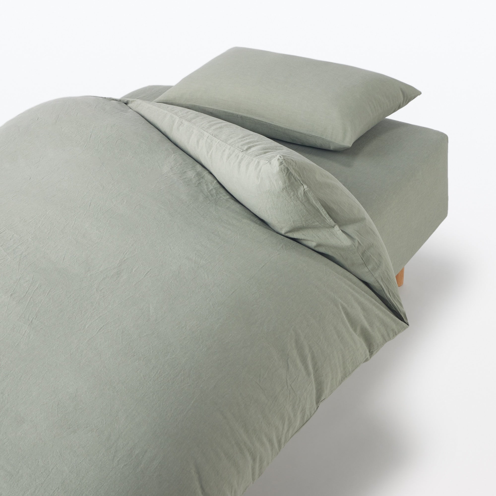 Washed Cotton Fitted Sheet