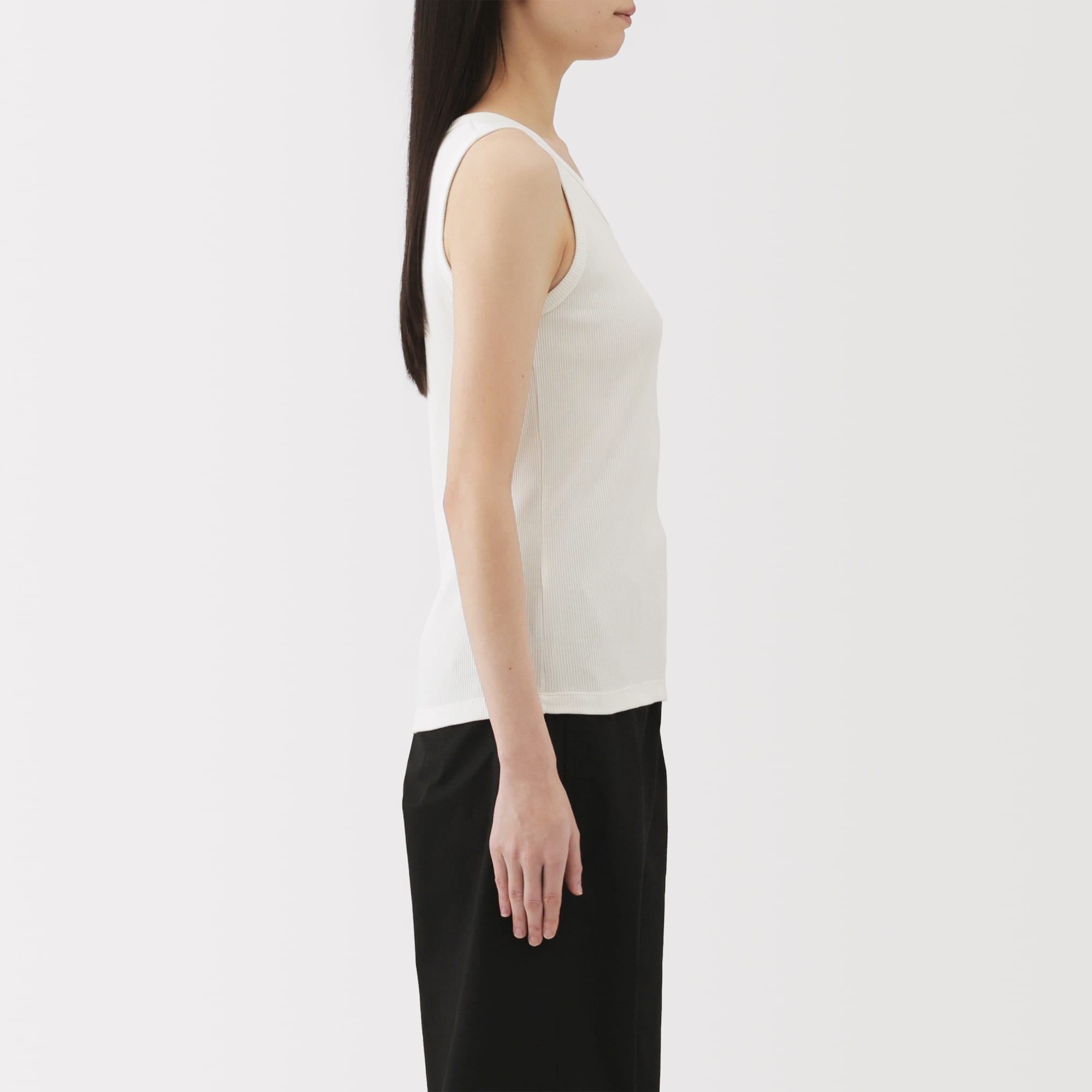 Women's Stretch Ribbed Tank Top