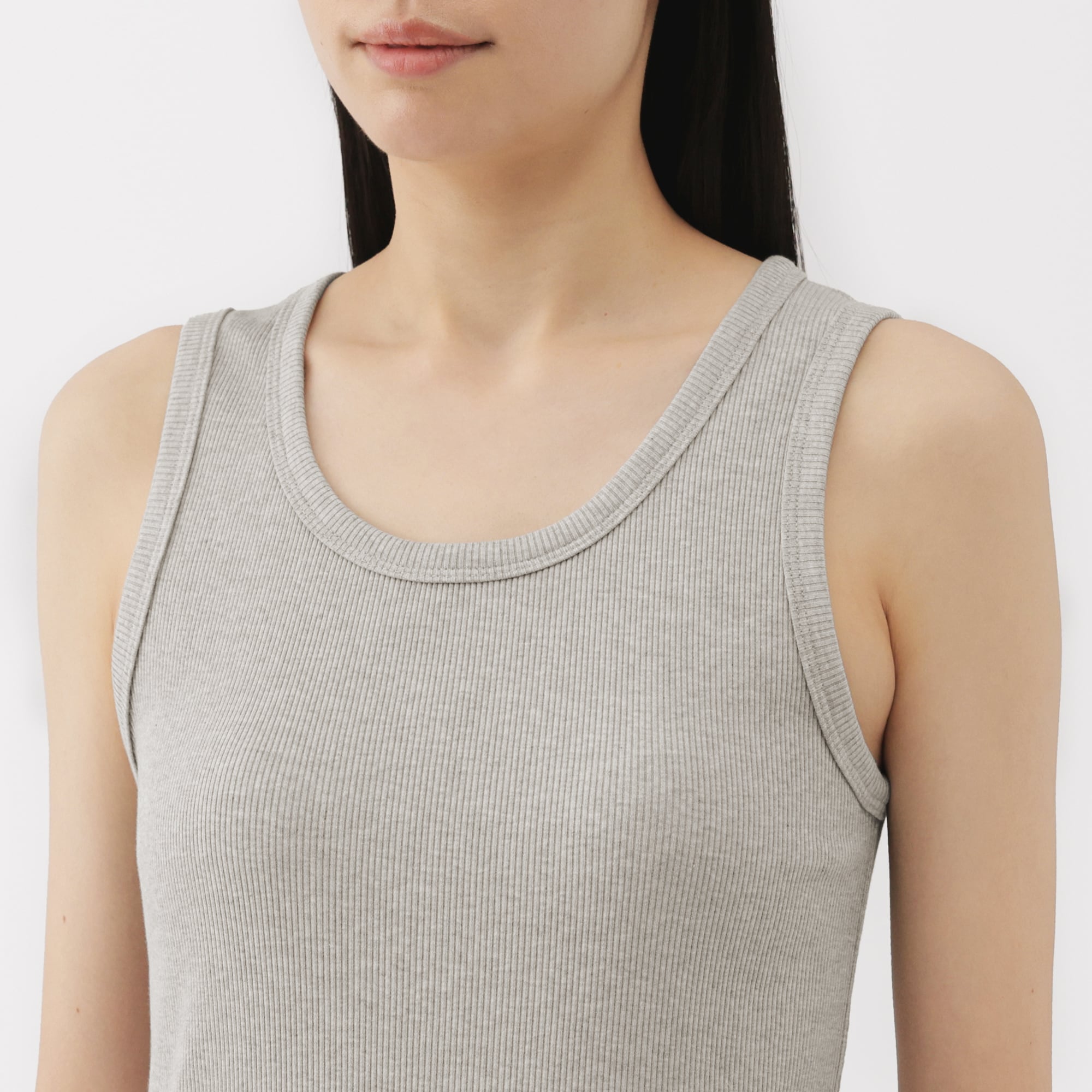 Women's Stretch Ribbed Tank Top
