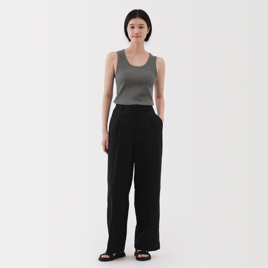 Women's Stretch Ribbed Tank Top