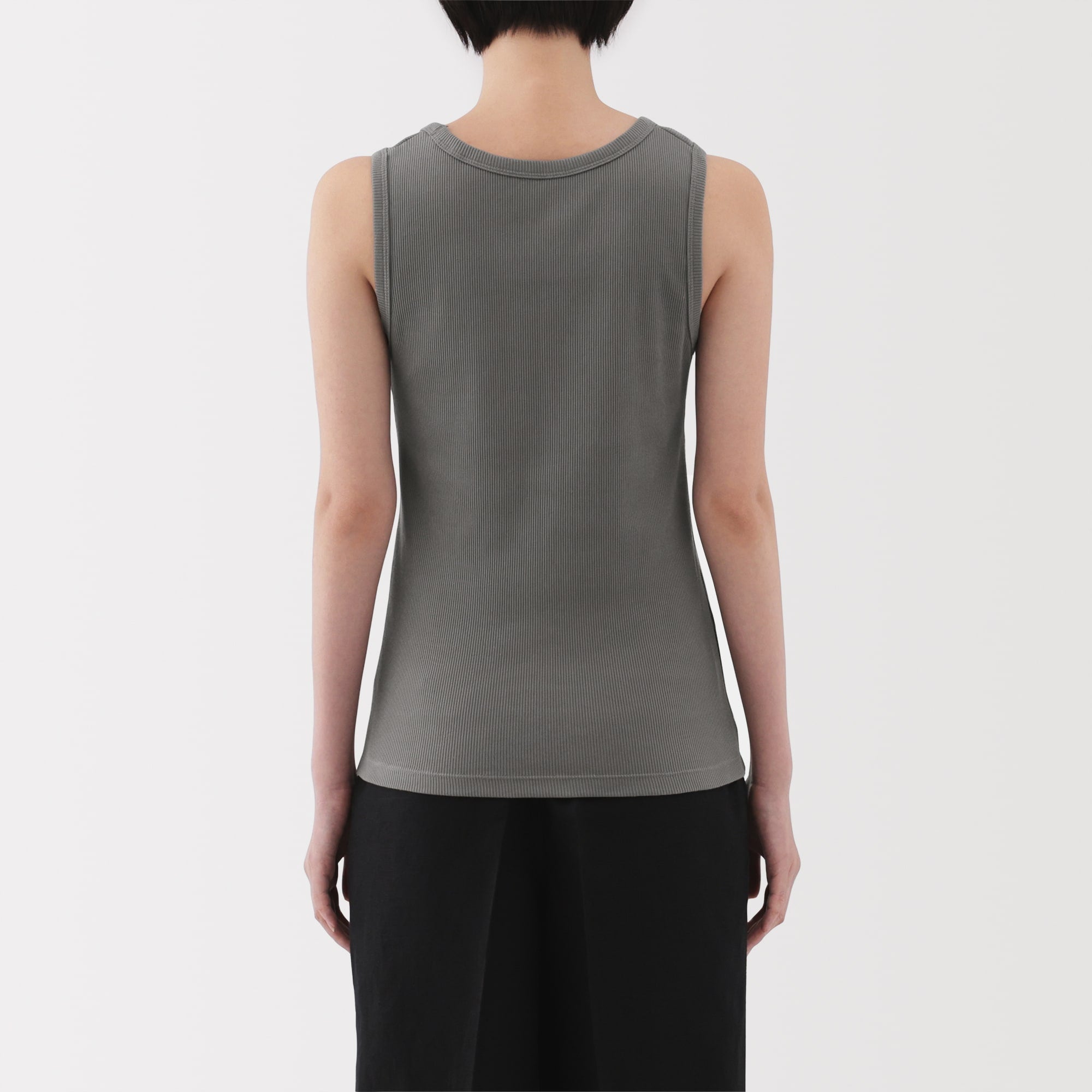 Women's Stretch Ribbed Tank Top