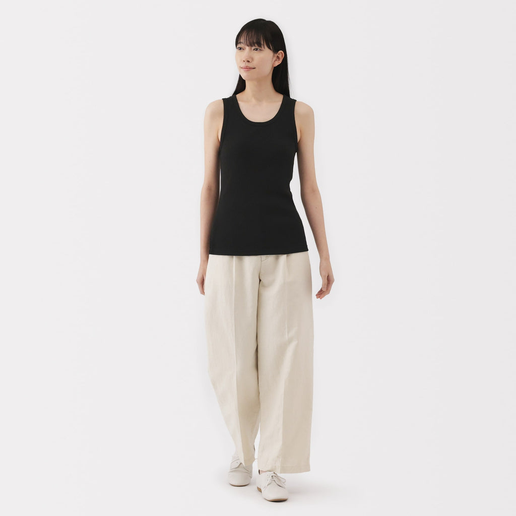 Women's Stretch Ribbed Tank Top