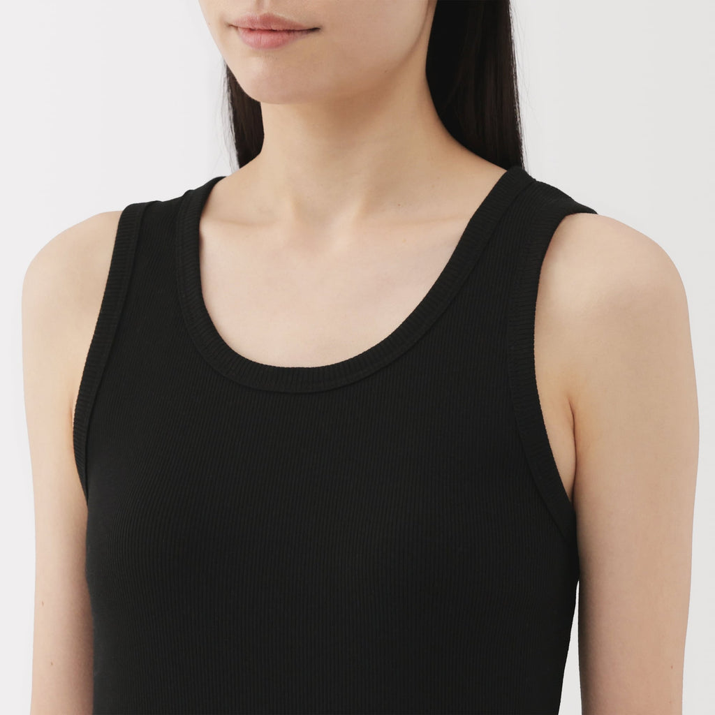 Women's Stretch Ribbed Tank Top